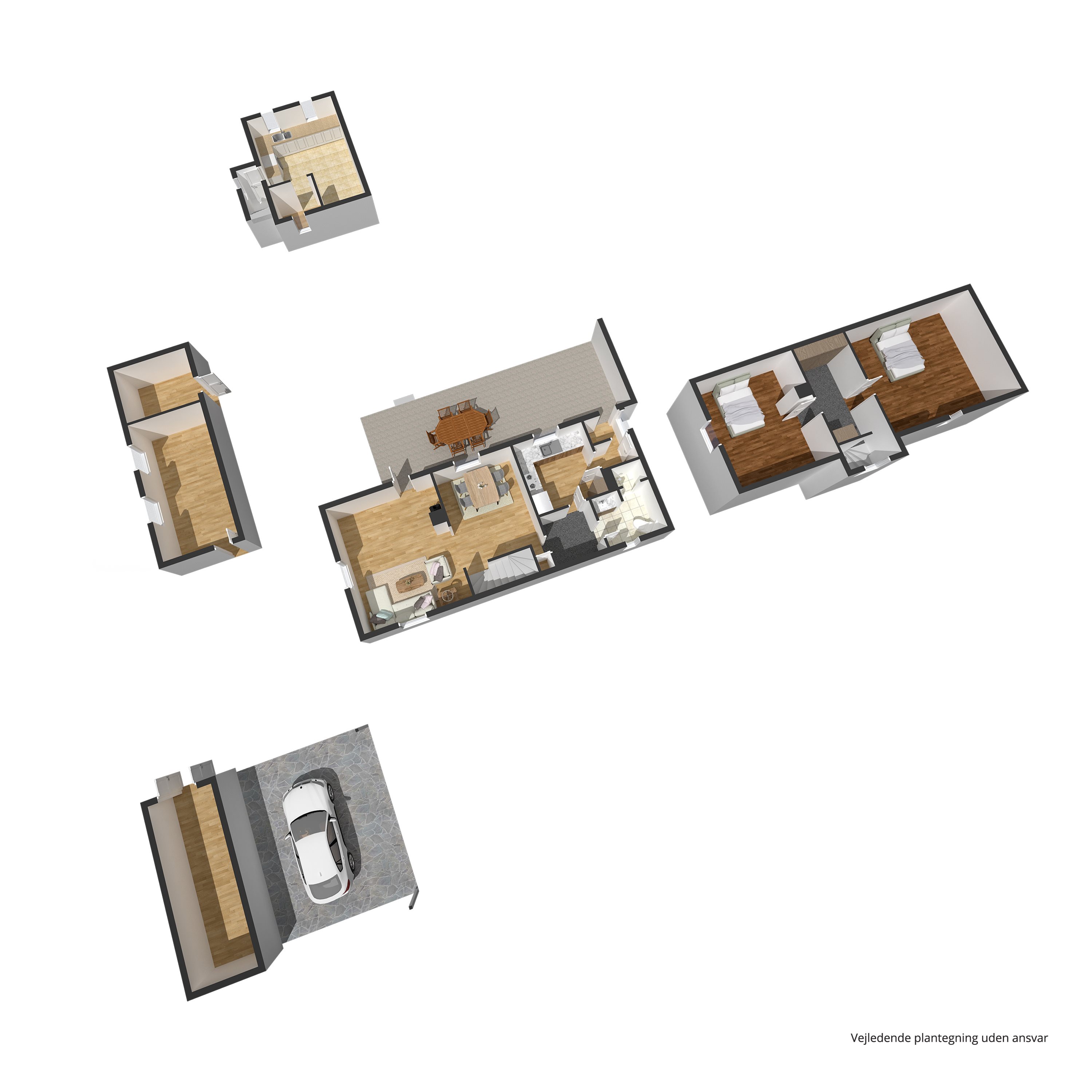 Plantegninger billede af Brogårdsvej 2, Balle, 8370 Hadsten