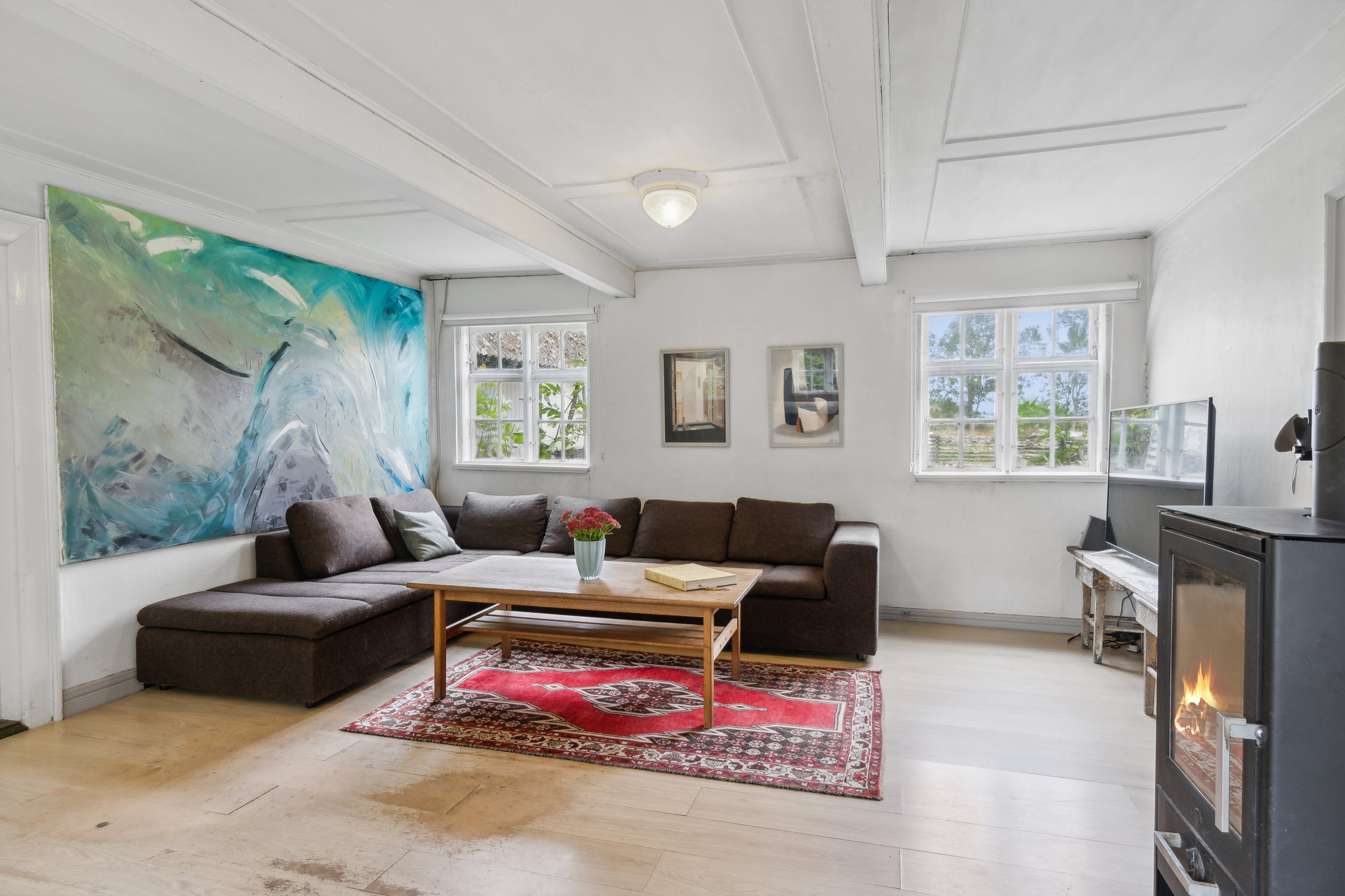 Fremhævet stue billede i fuldskærmstilstand. Billede af Fynshovedvej 584, 5390 Martofte