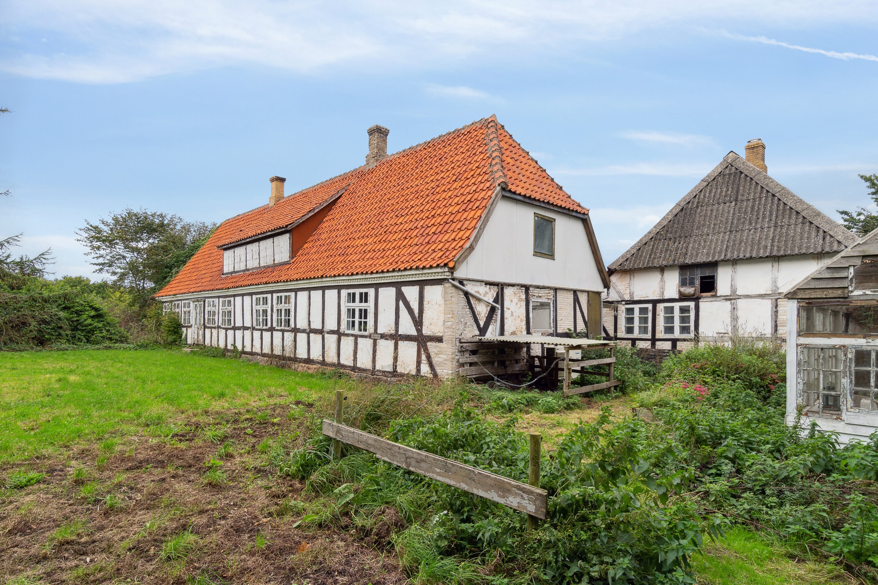 Fremhævet set fra haven billede i fuldskærmstilstand. Billede af Fynshovedvej 584, 5390 Martofte