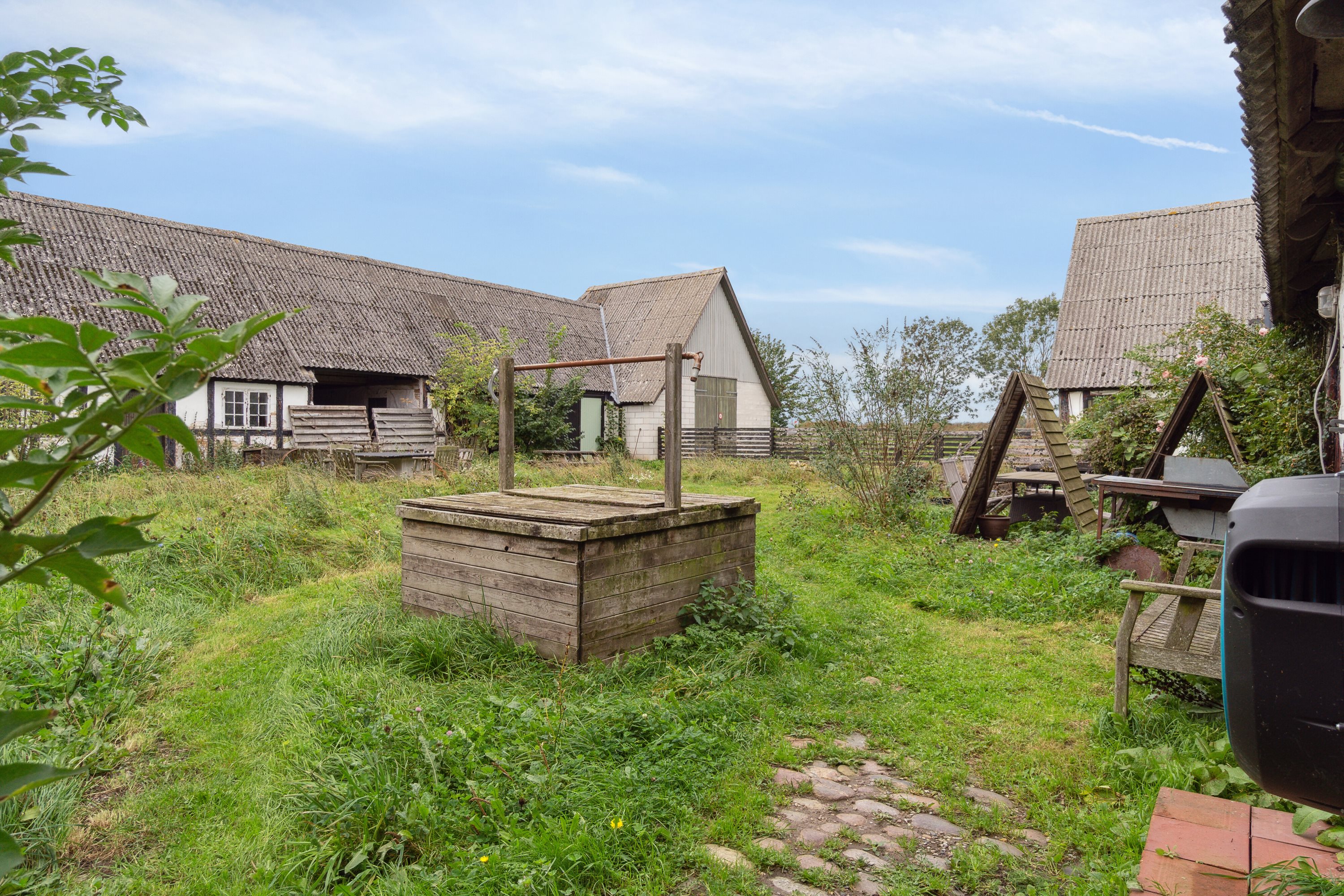 Fremhævet set fra haven billede i fuldskærmstilstand. Billede af Fynshovedvej 584, 5390 Martofte