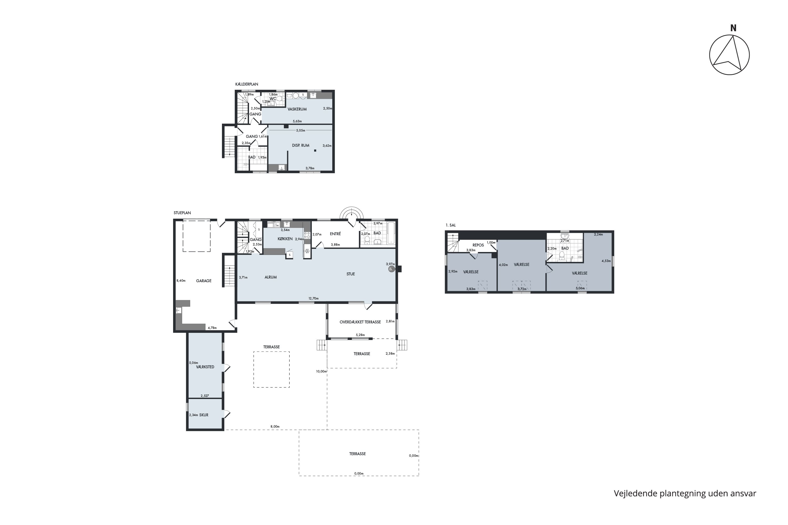 Plantegninger billede af Gyvelvej 5, 8930 Randers NØ