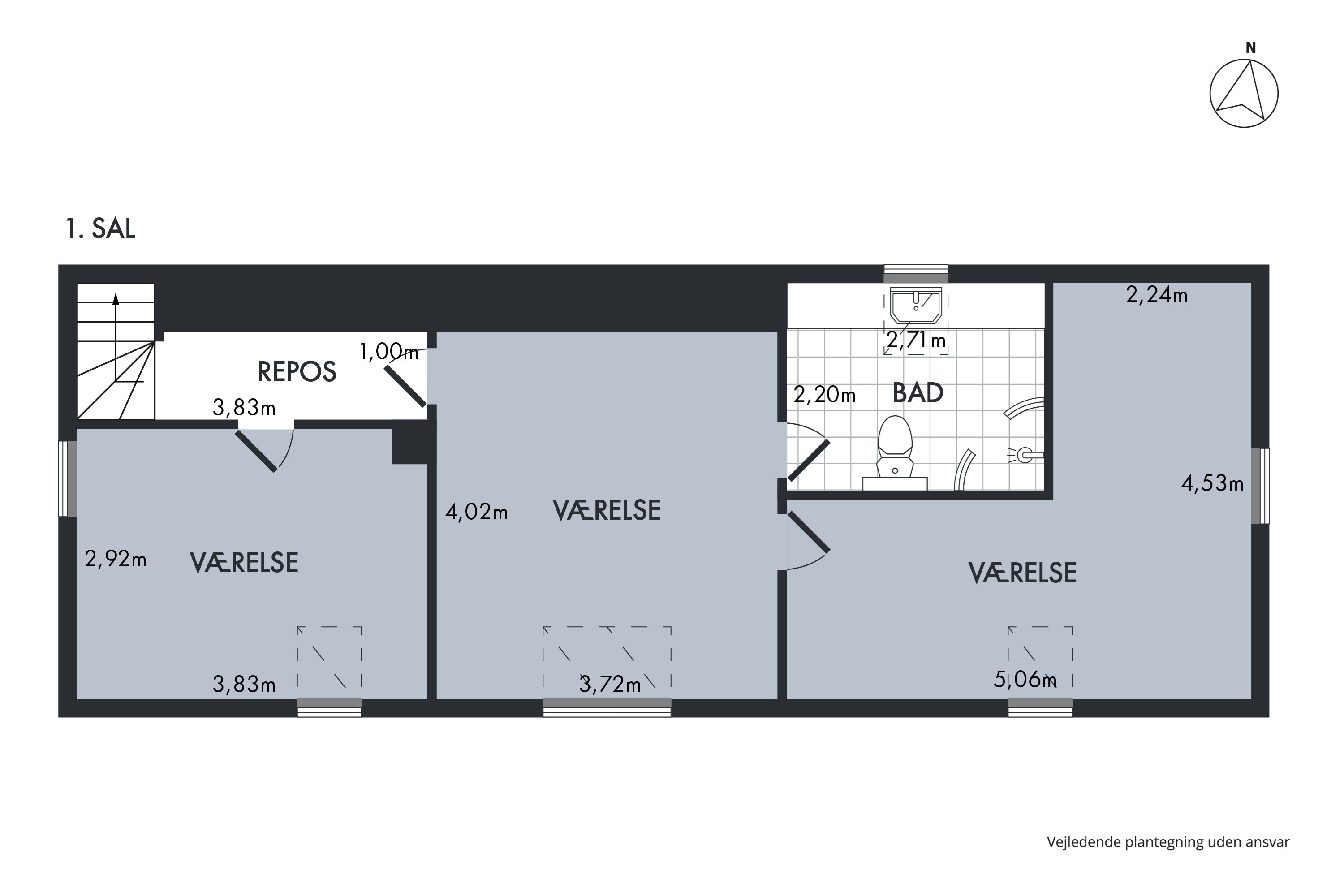 Plantegninger billede af Gyvelvej 5, 8930 Randers NØ