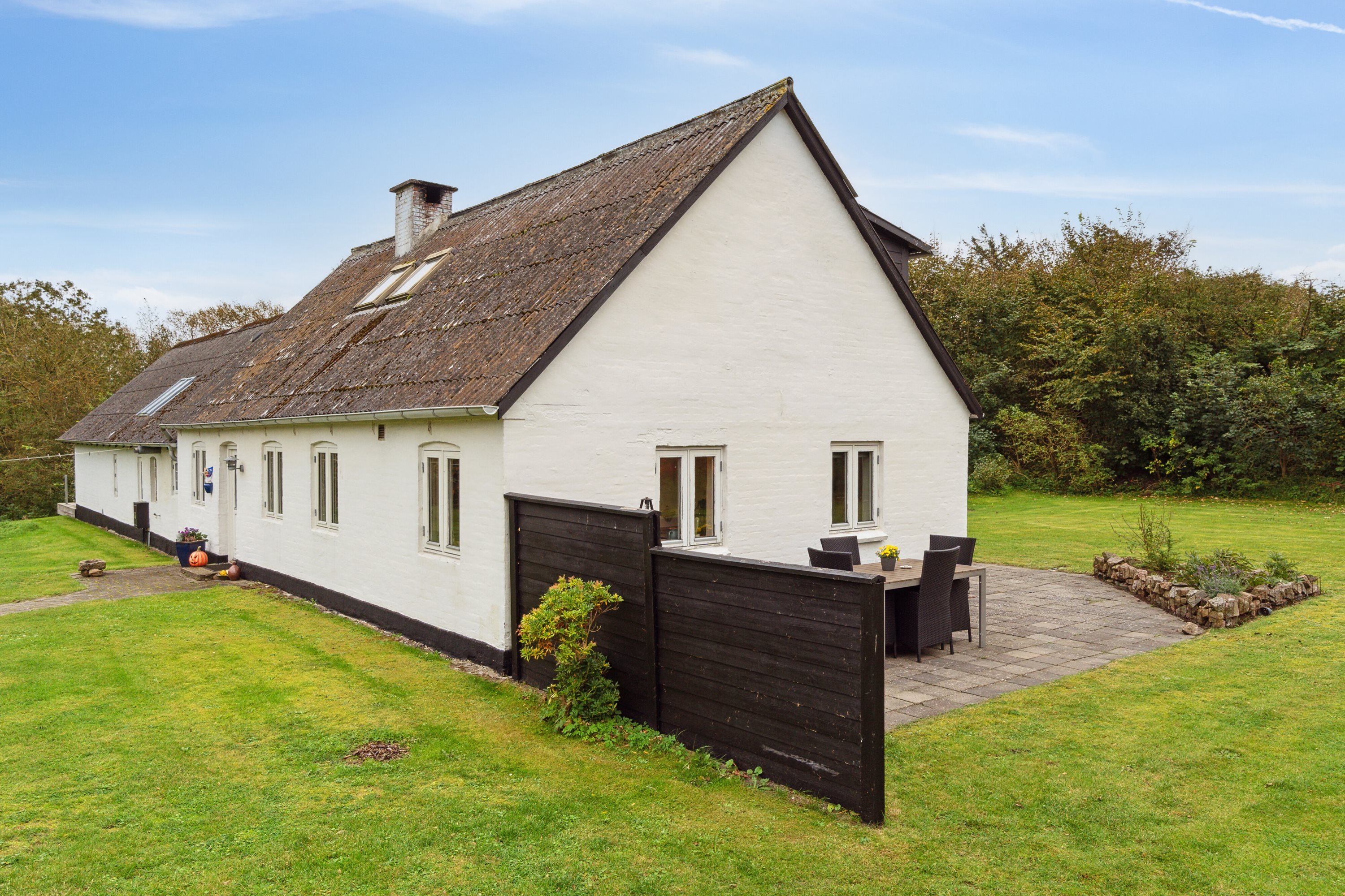 Fremhævet set fra haven billede i fuldskærmstilstand. Billede af Bindslevvej 41, Tversted, 9881 Bindslev