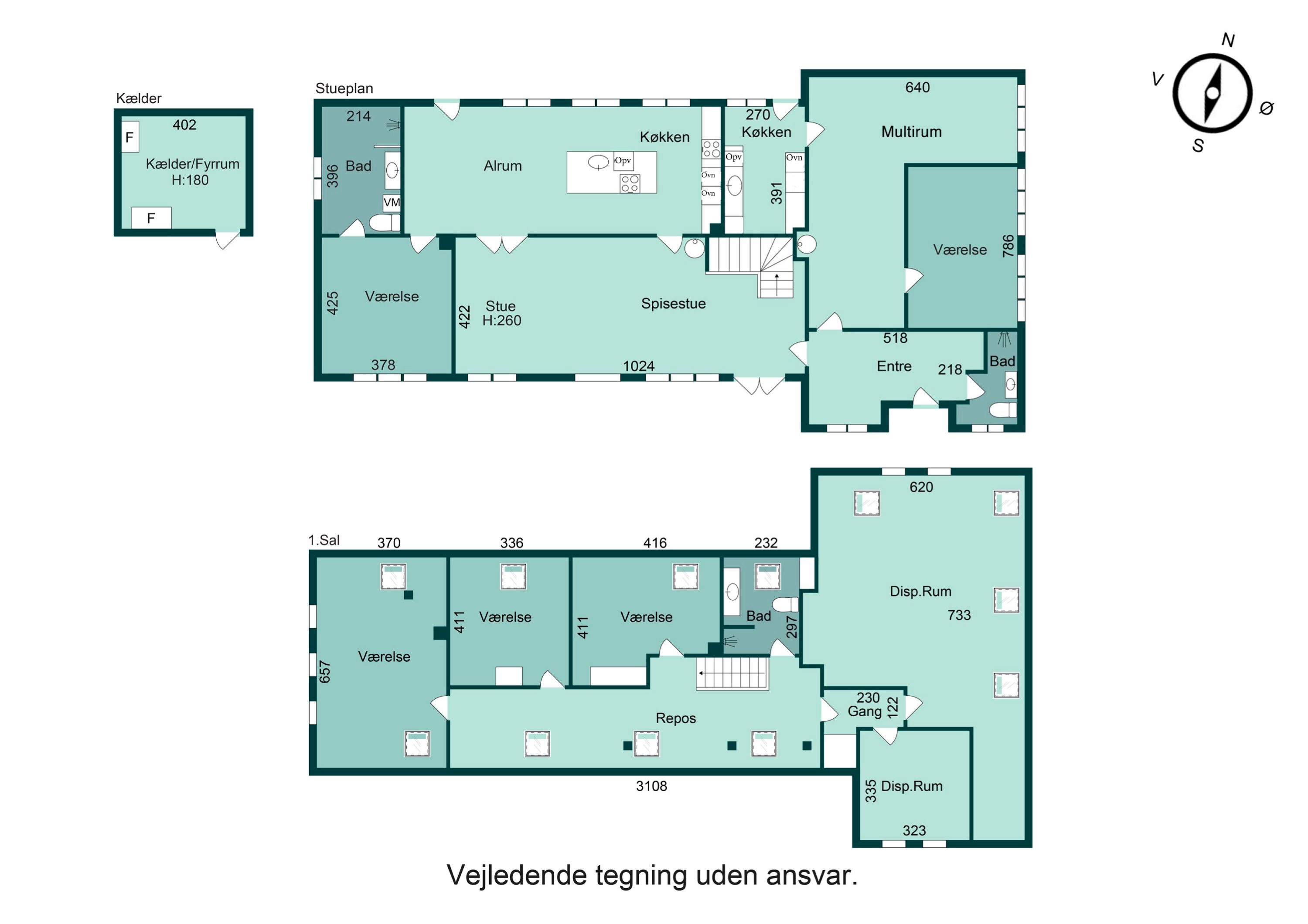 Plantegninger billede af Røntoftevej 1, 8700 Horsens