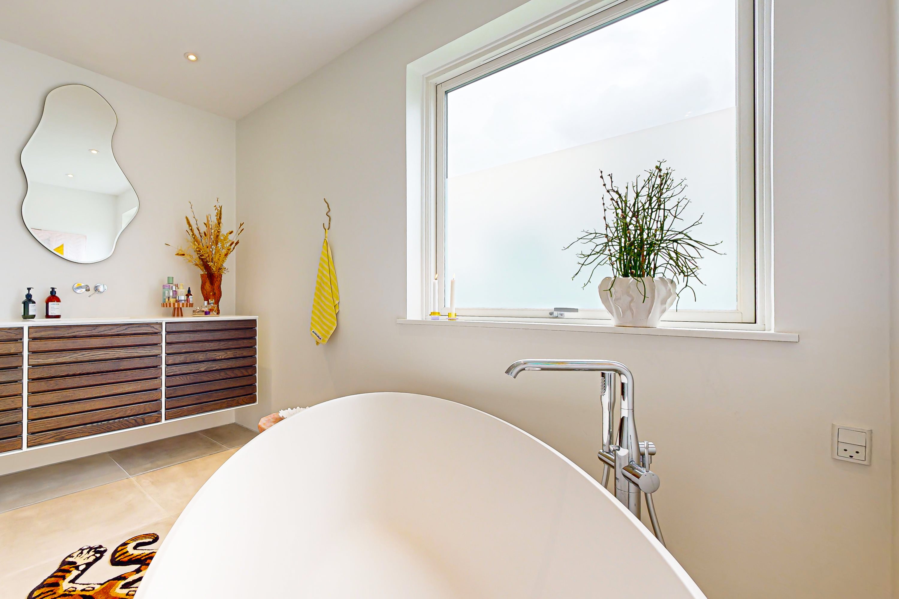 Fremhævet badeværelse billede i fuldskærmstilstand. Billede af Grønlandsvej 11, 8800 Viborg