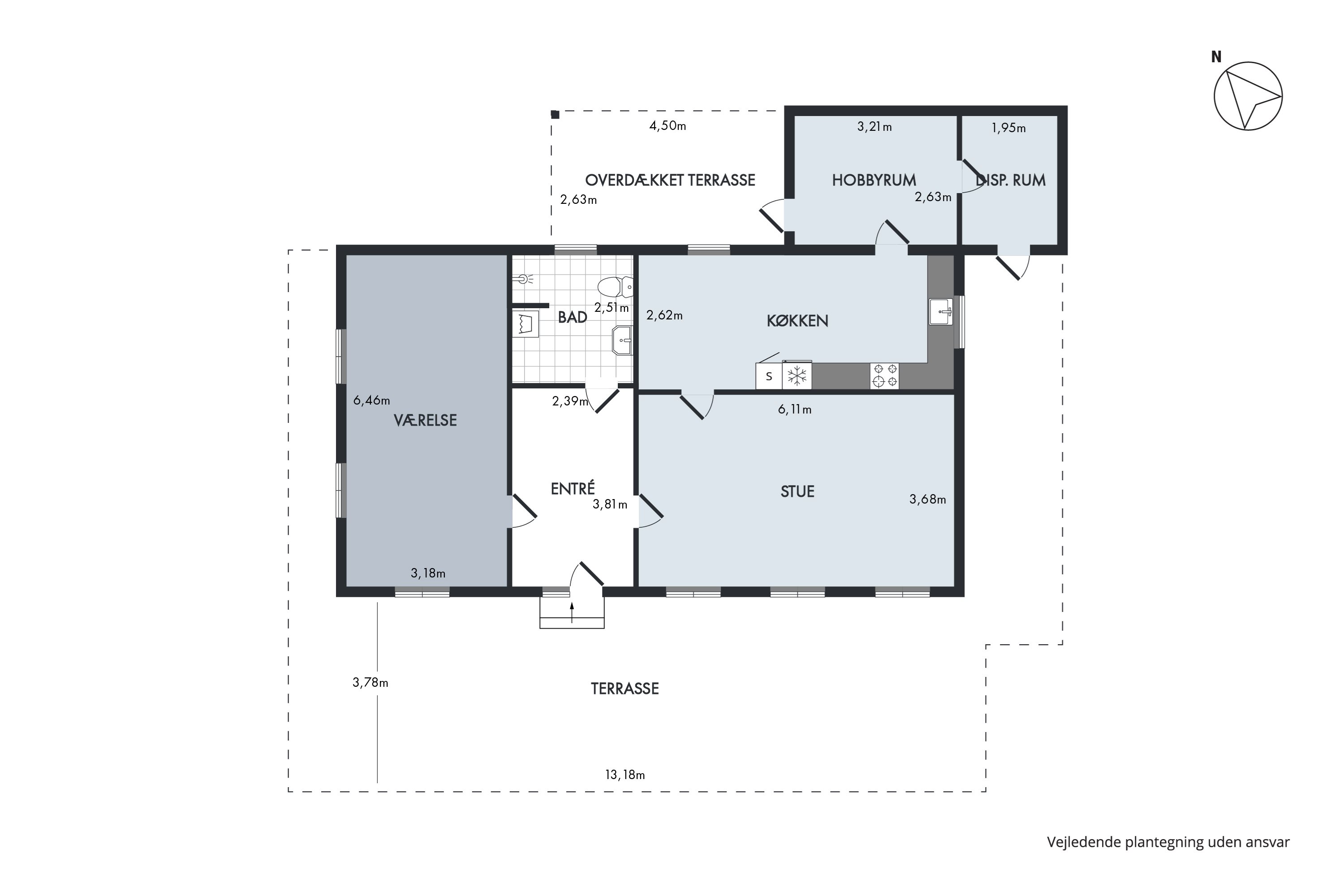 Plantegninger billede af Ørndrupvej 4, Karby, 7960 Karby
