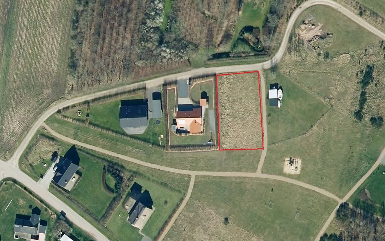 Fremhævet matrikelkort billede i fuldskærmstilstand. Billede af Sivkrogen 11, Stauning, 6900 Skjern