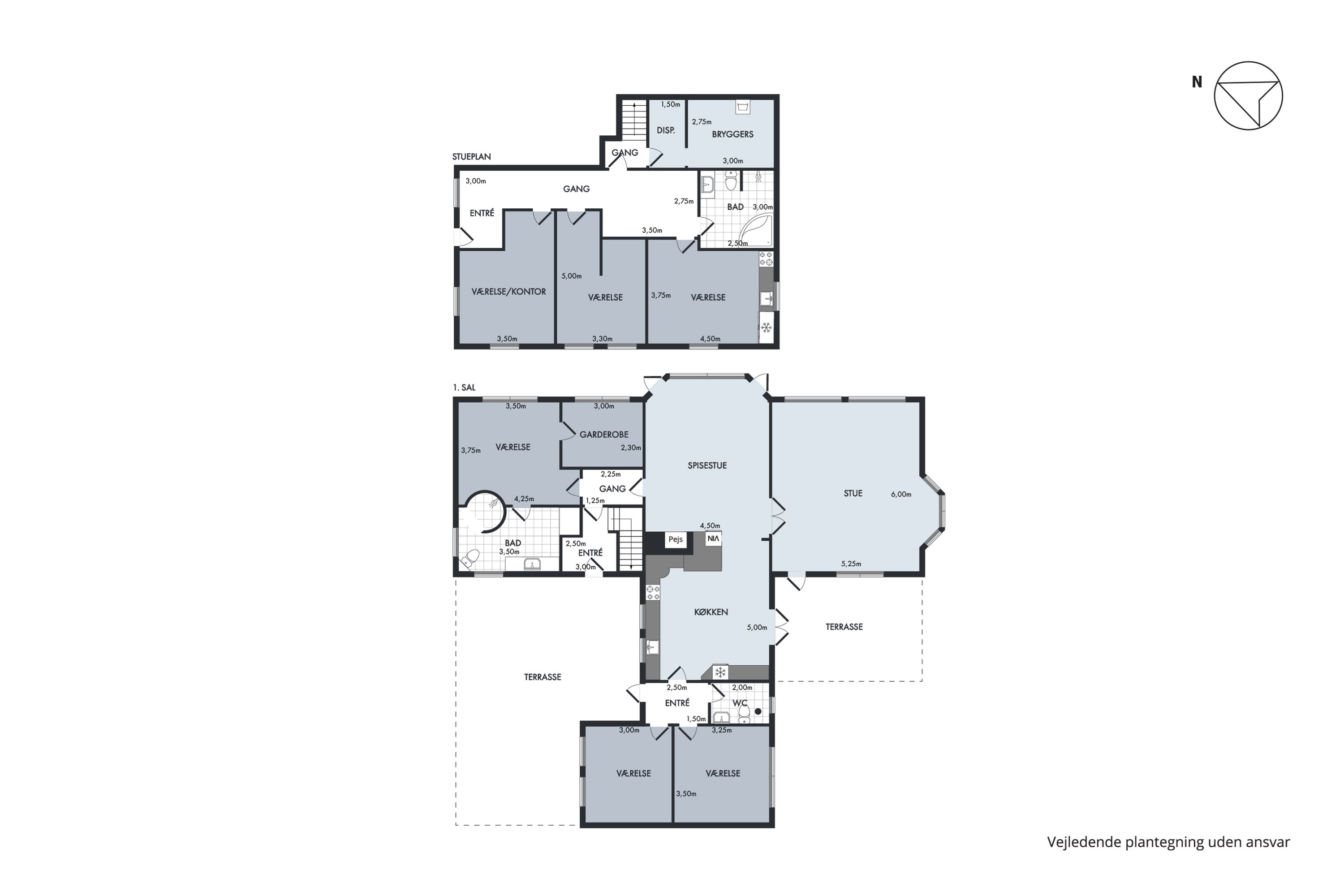 Plantegninger billede af Egevej 31, 5620 Glamsbjerg