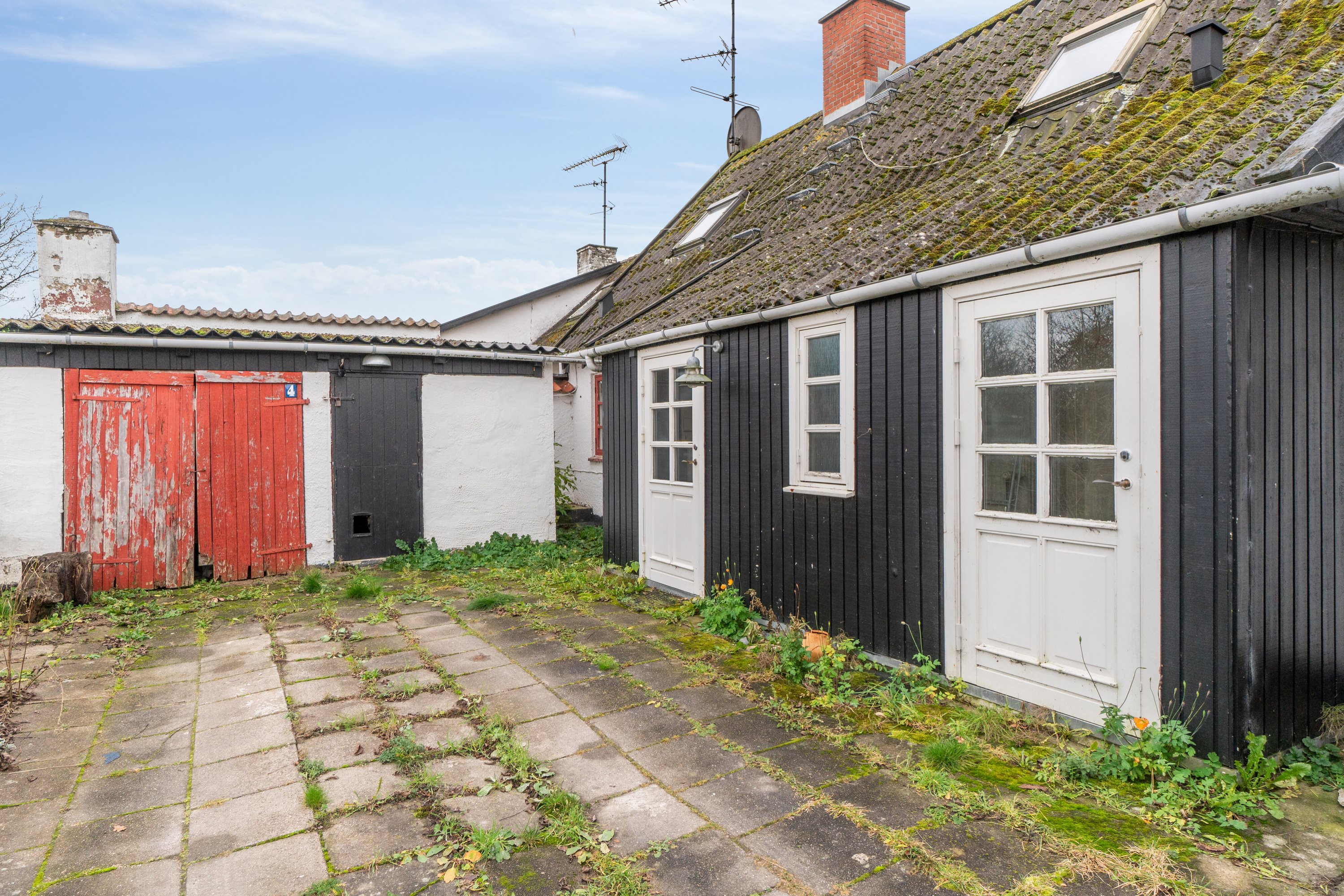 Fremhævet set fra vejen billede i fuldskærmstilstand. Billede af Herslev Kærvej 4, Herslev, 4000 Roskilde