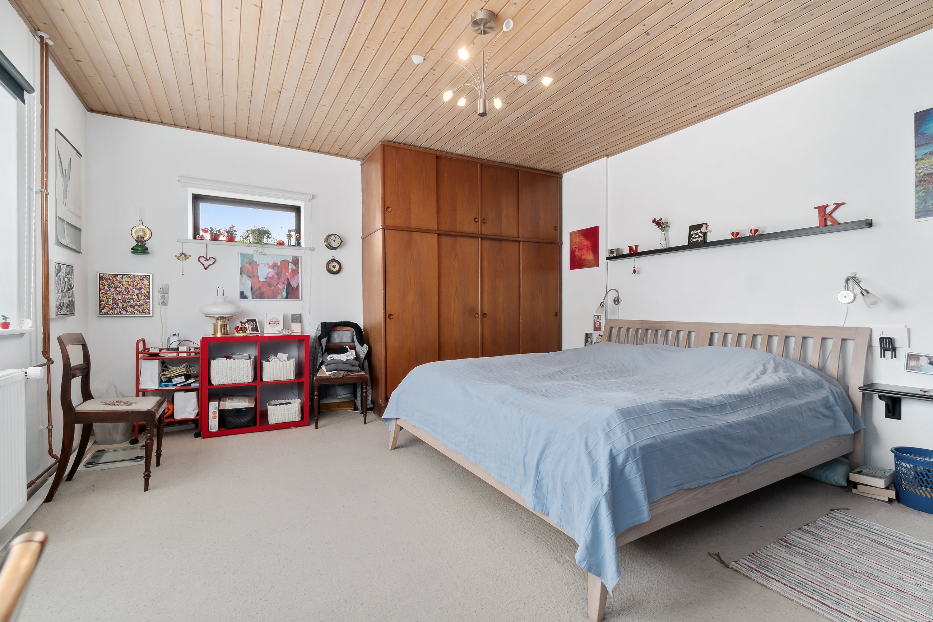 Fremhævet soveværelse billede i fuldskærmstilstand. Billede af Lundbyvej 92, Tåsinge, 5700 Svendborg