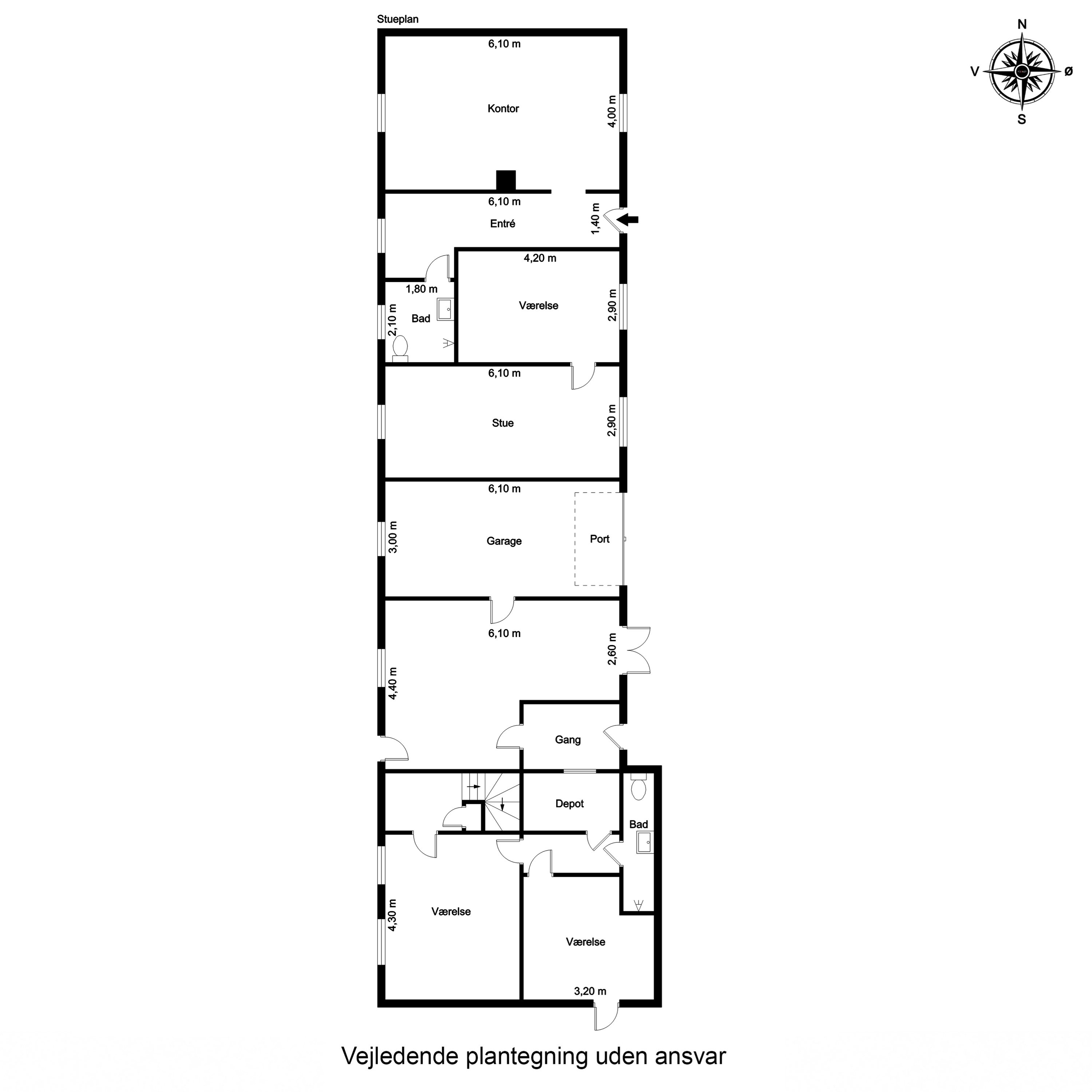 Plantegninger billede af Klintholmvej 41, Vormark, 5874 Hesselager