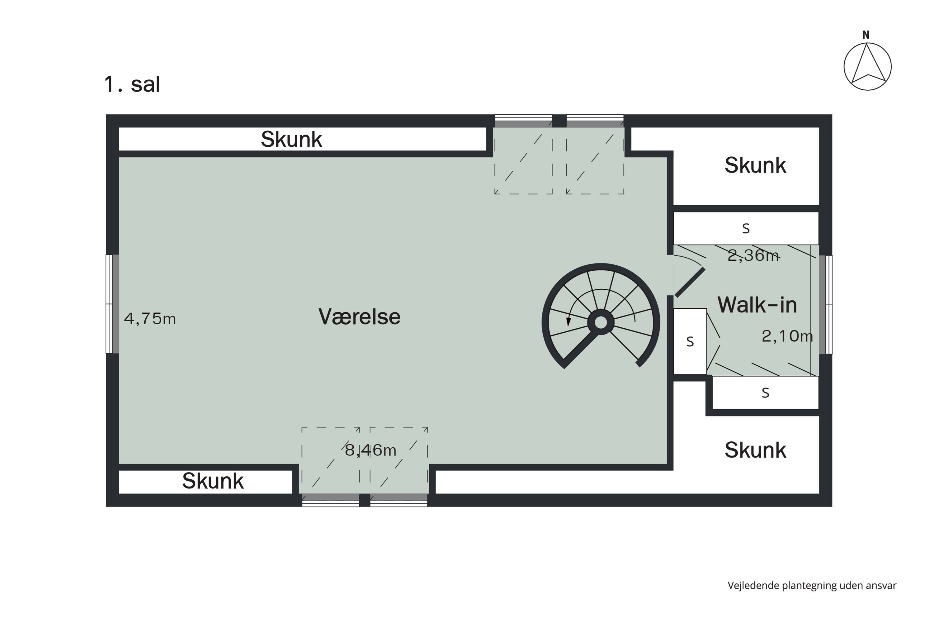 Plantegninger billede af Stationsvej 20, Rønbjerg, 7800 Skive