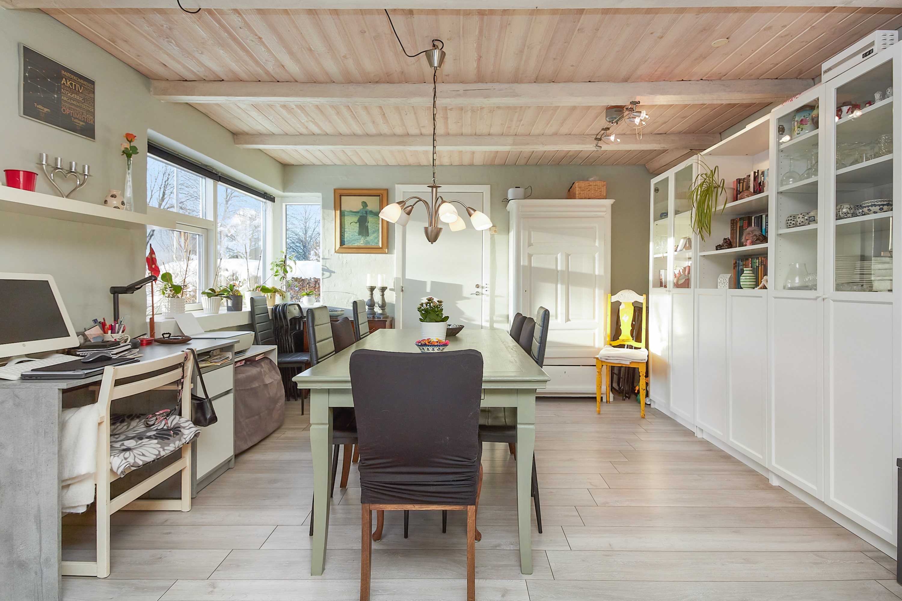 Fremhævet stue billede i fuldskærmstilstand. Billede af Ryvej 28, st.., 8752 Østbirk