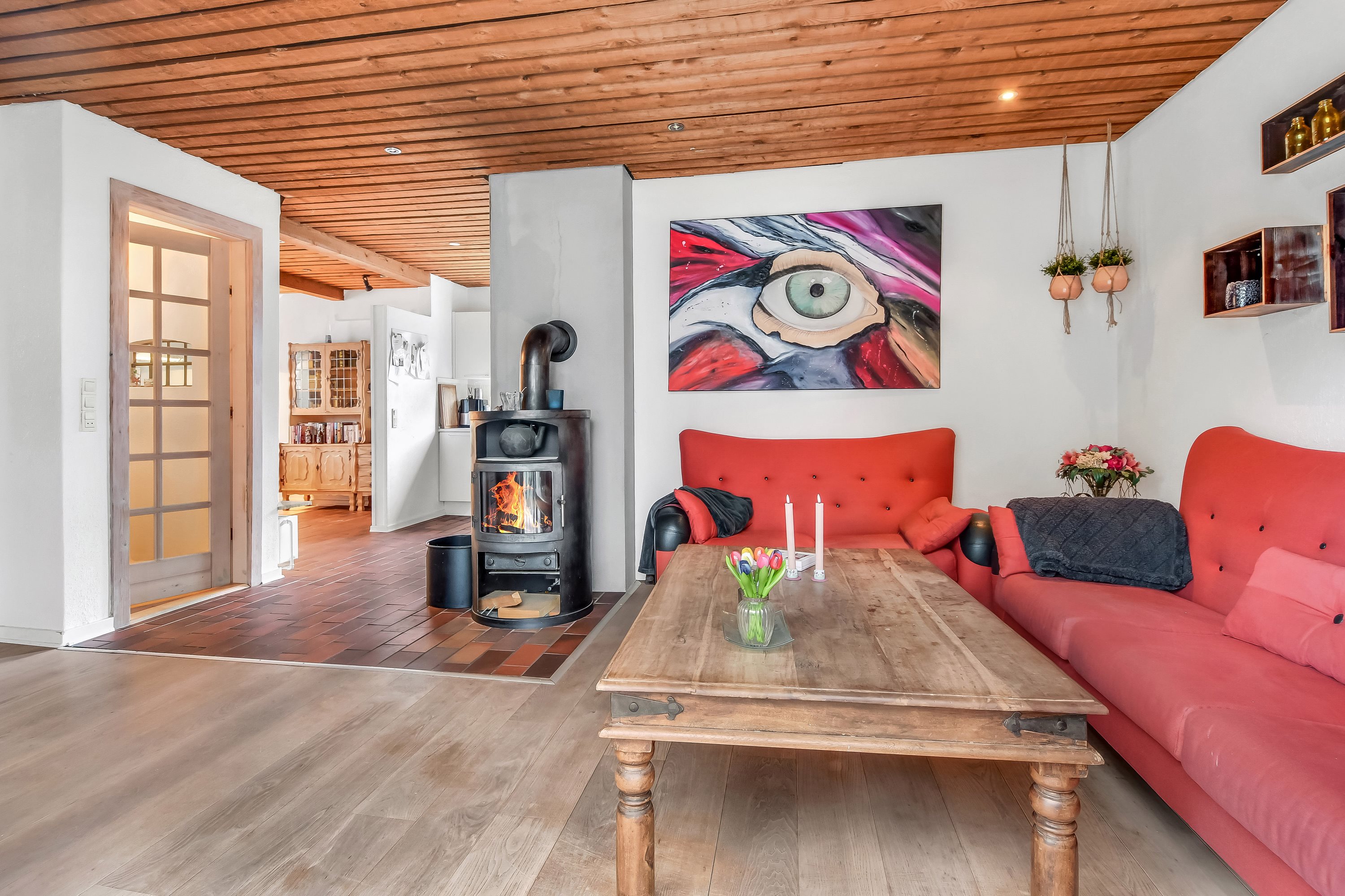 Fremhævet stue billede i fuldskærmstilstand. Billede af Nordre Strandvej 29, 6731 Tjæreborg