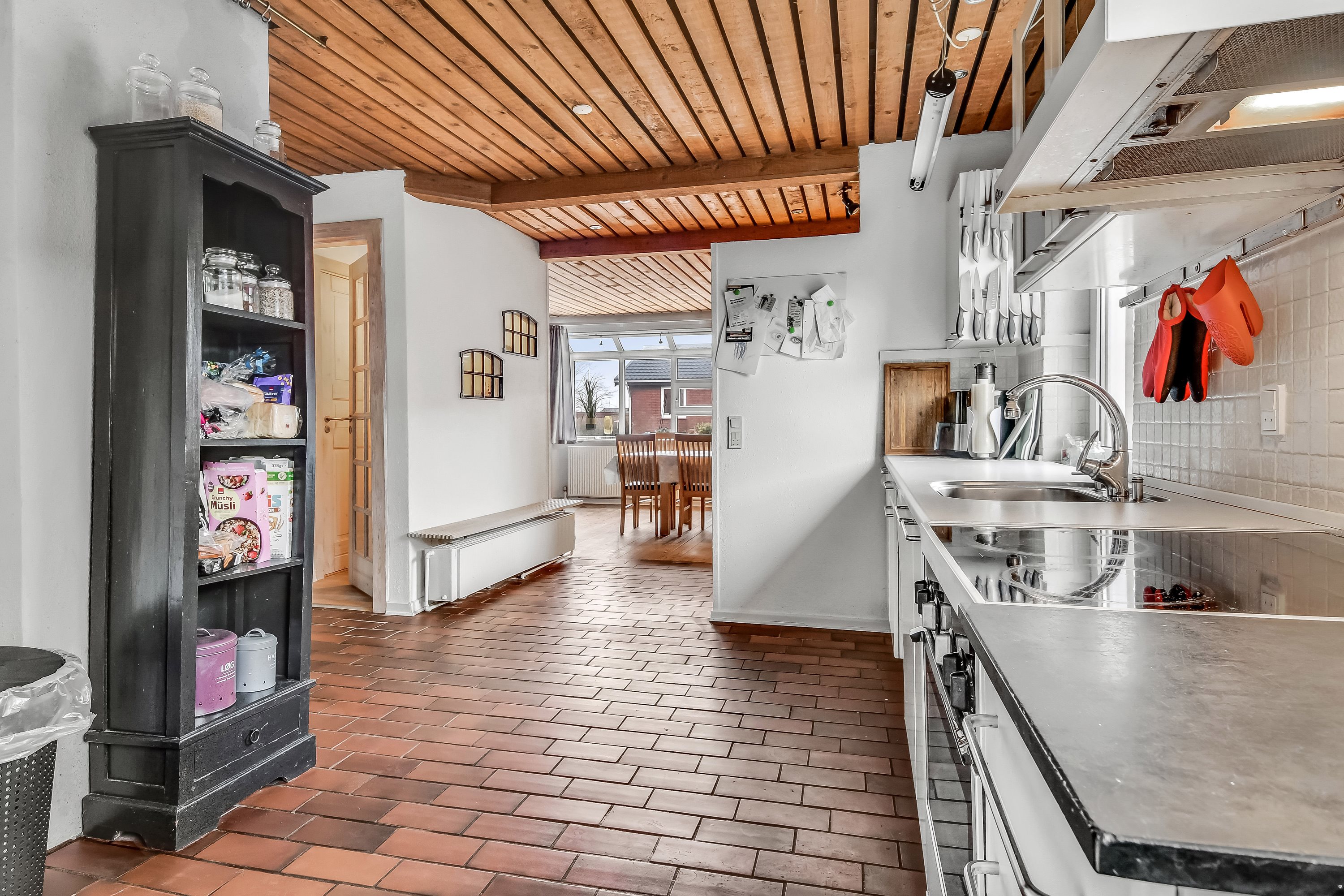 Fremhævet køkken billede i fuldskærmstilstand. Billede af Nordre Strandvej 29, 6731 Tjæreborg