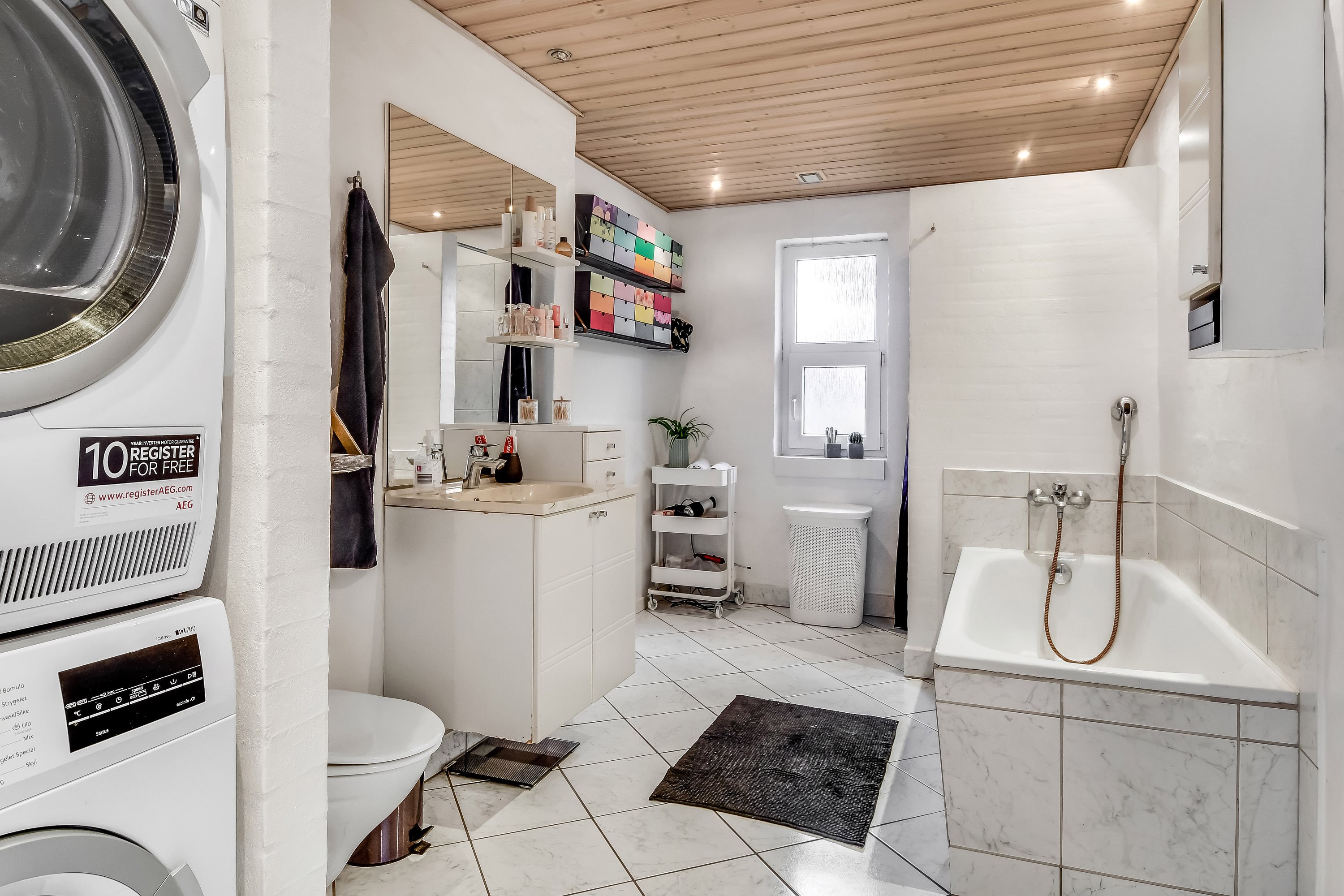 Fremhævet badeværelse billede i fuldskærmstilstand. Billede af Nordre Strandvej 29, 6731 Tjæreborg