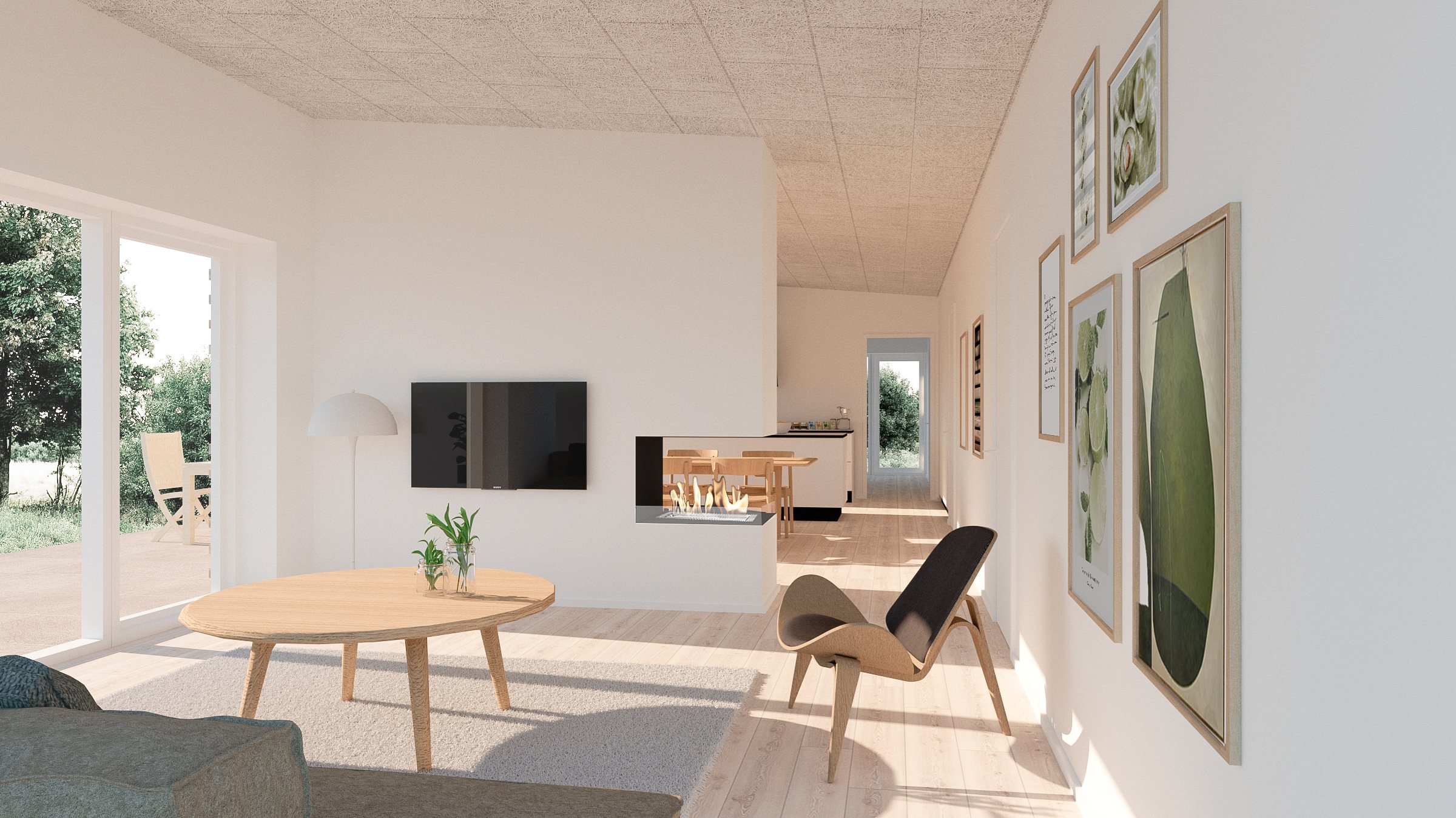 Miniaturebillede 2: interiør. Billede af Golflunden 48, 9900 Frederikshavn