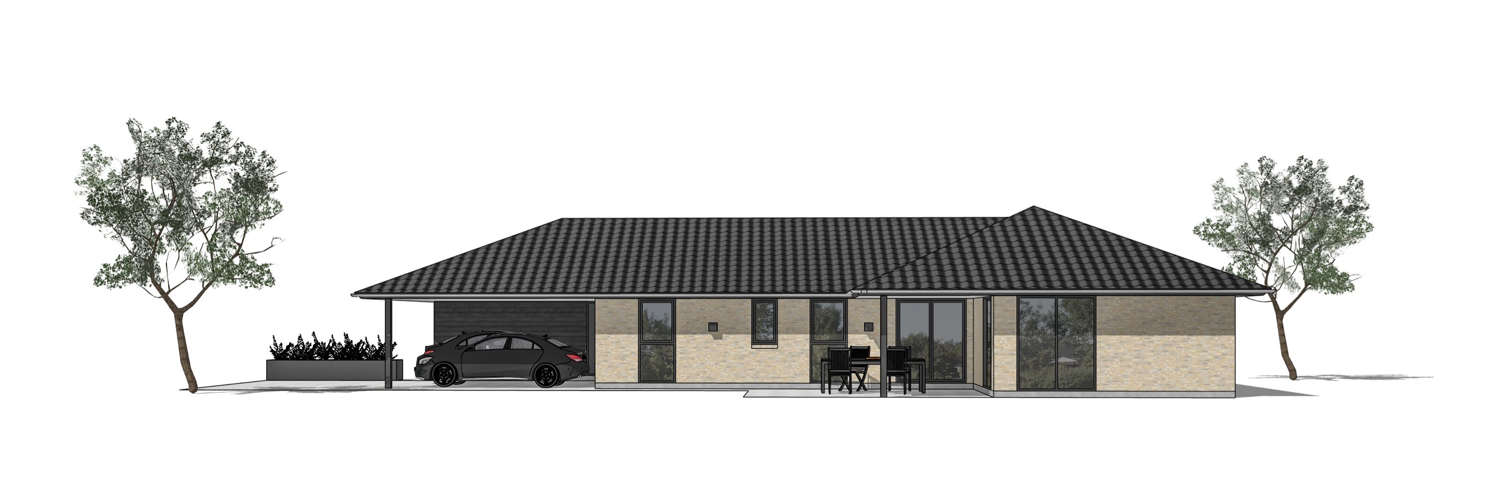 Miniaturebillede 1: eksteriør. Billede af Golflunden 78, 9900 Frederikshavn