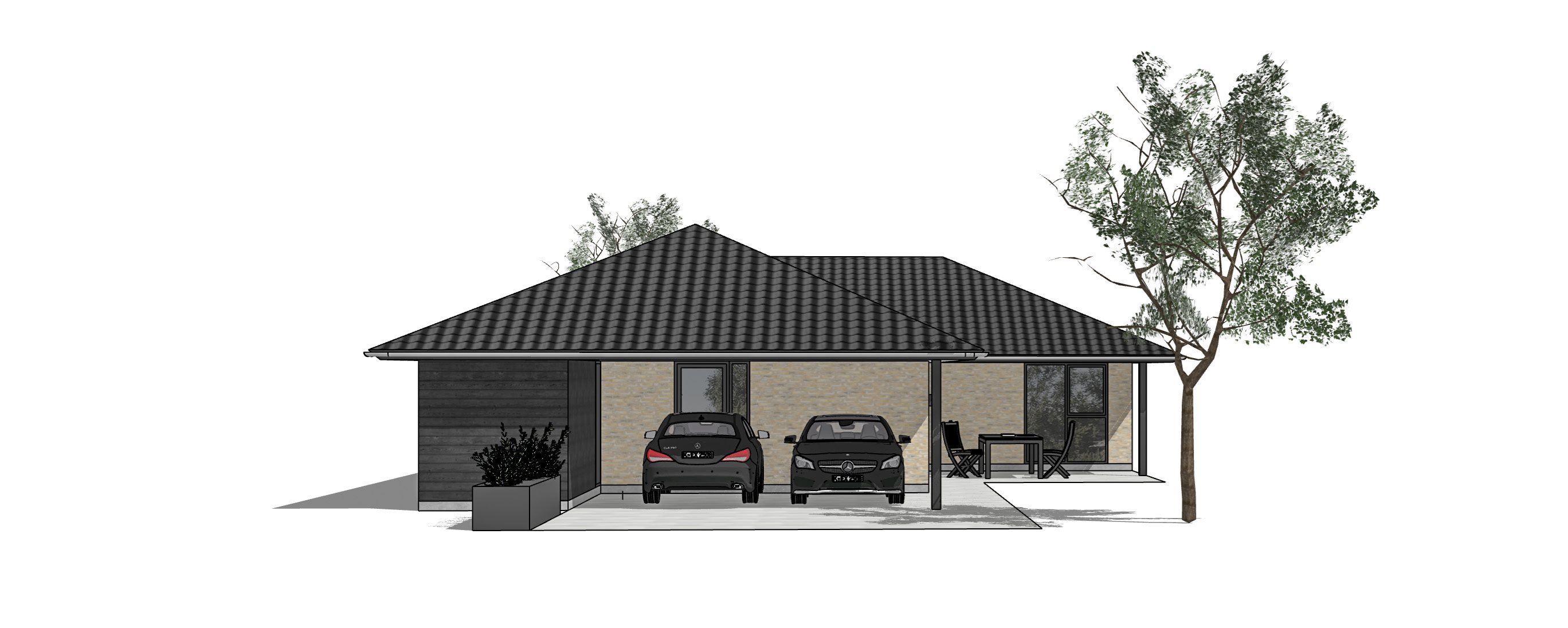 Miniaturebillede 2: eksteriør. Billede af Golflunden 78, 9900 Frederikshavn