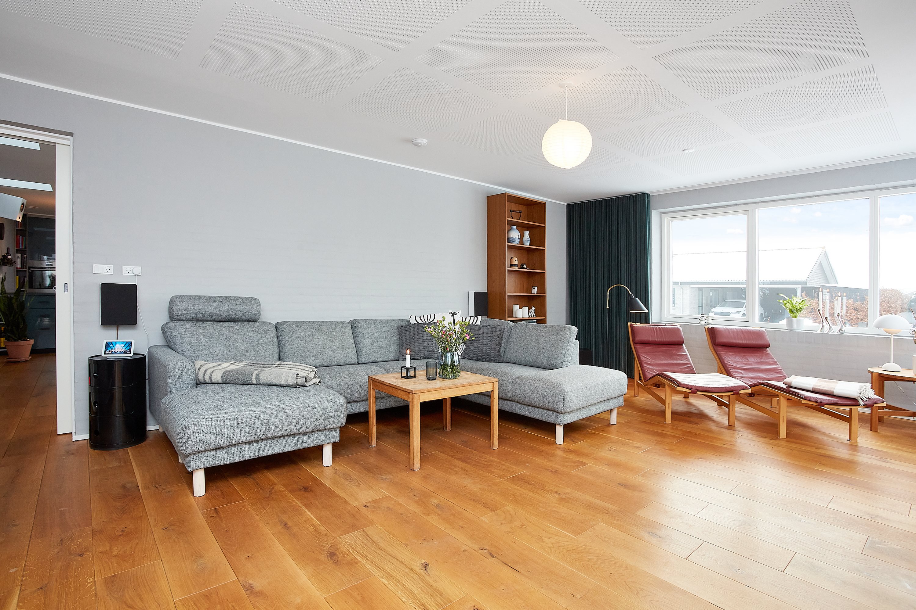 Fremhævet stue billede i fuldskærmstilstand. Billede af Billeshave 8, Bygholm, 8700 Horsens