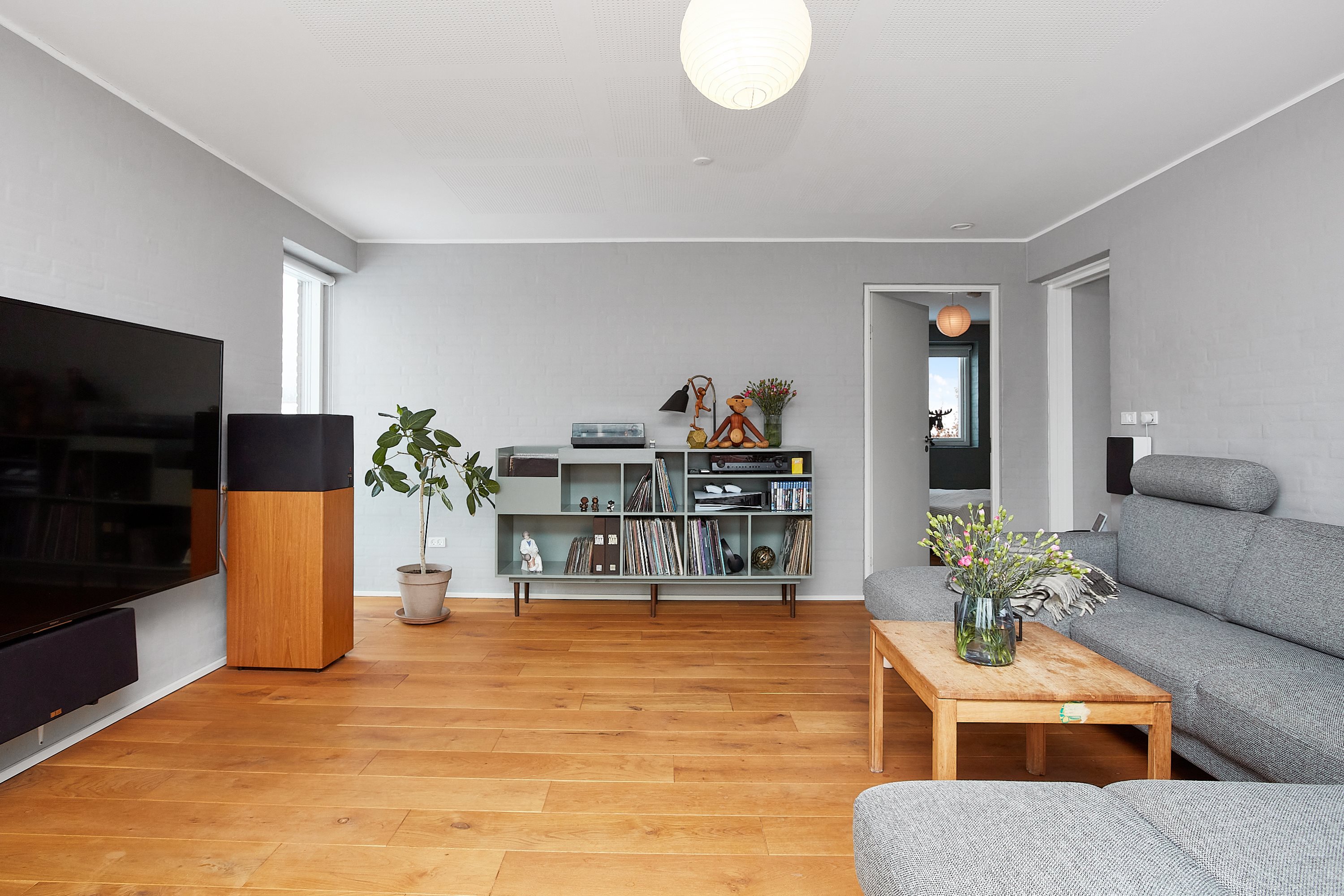 Fremhævet stue billede i fuldskærmstilstand. Billede af Billeshave 8, Bygholm, 8700 Horsens