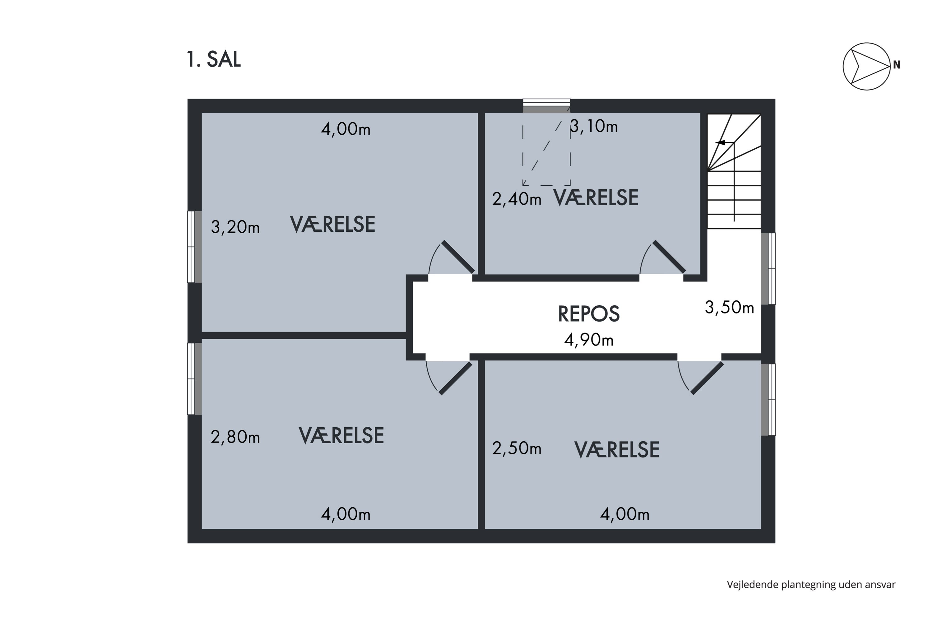 Plantegninger billede af Solsortevej 12, 8860 Ulstrup