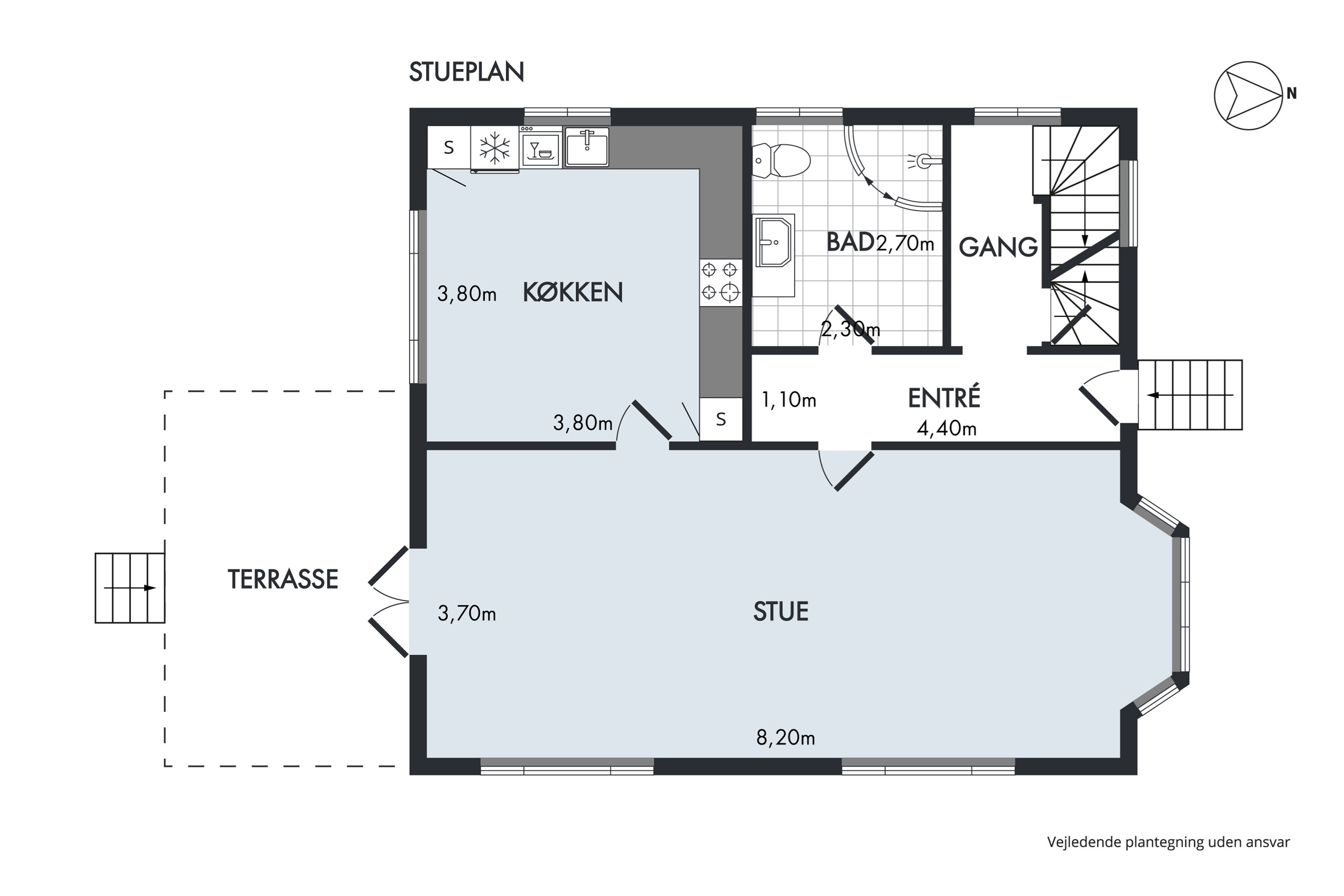 Plantegninger billede af Solsortevej 12, 8860 Ulstrup