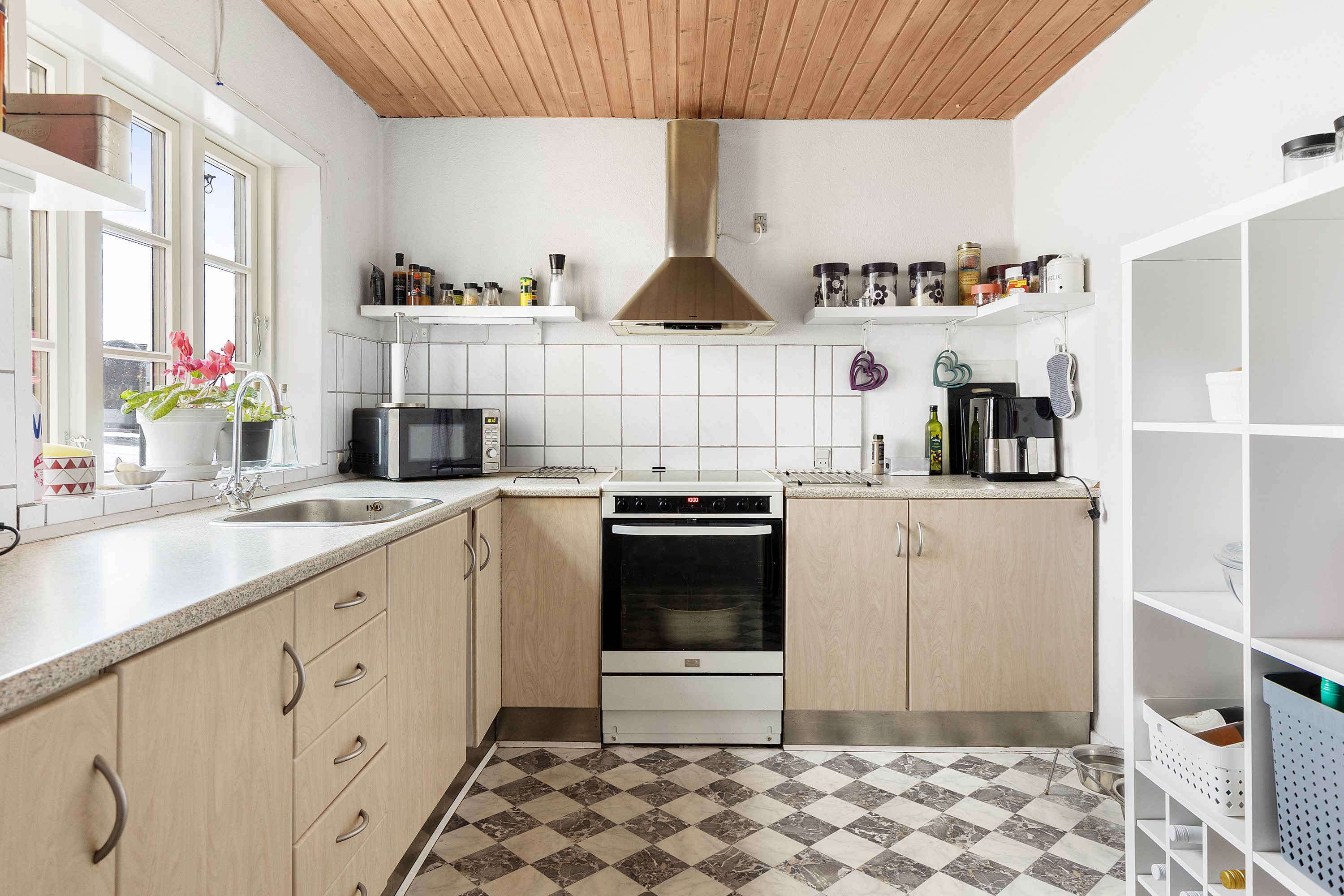 Fremhævet køkken billede i fuldskærmstilstand. Billede af Næbbevej 13, Vejleby, 4534 Hørve