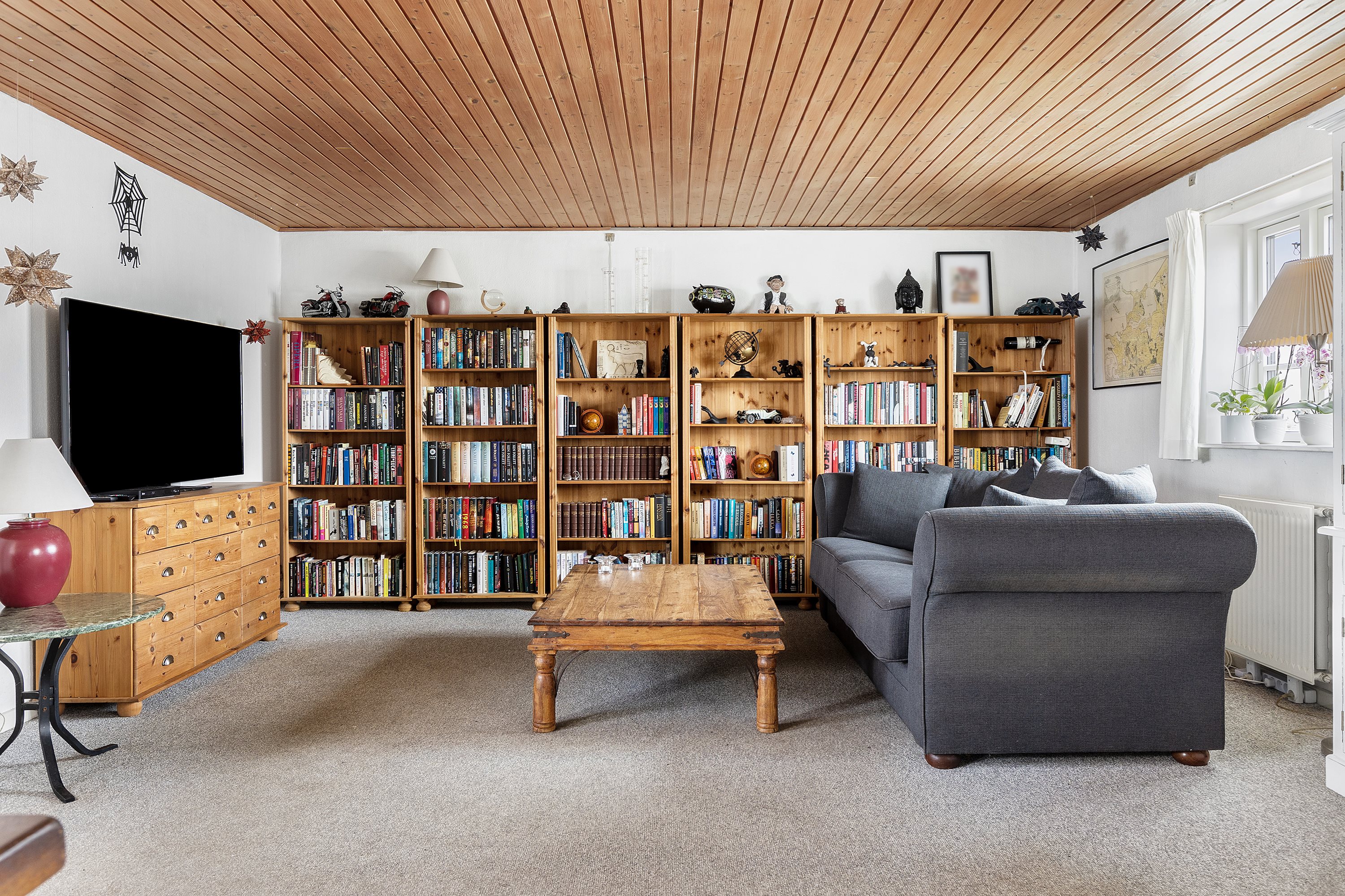 Fremhævet stue billede i fuldskærmstilstand. Billede af Næbbevej 13, Vejleby, 4534 Hørve