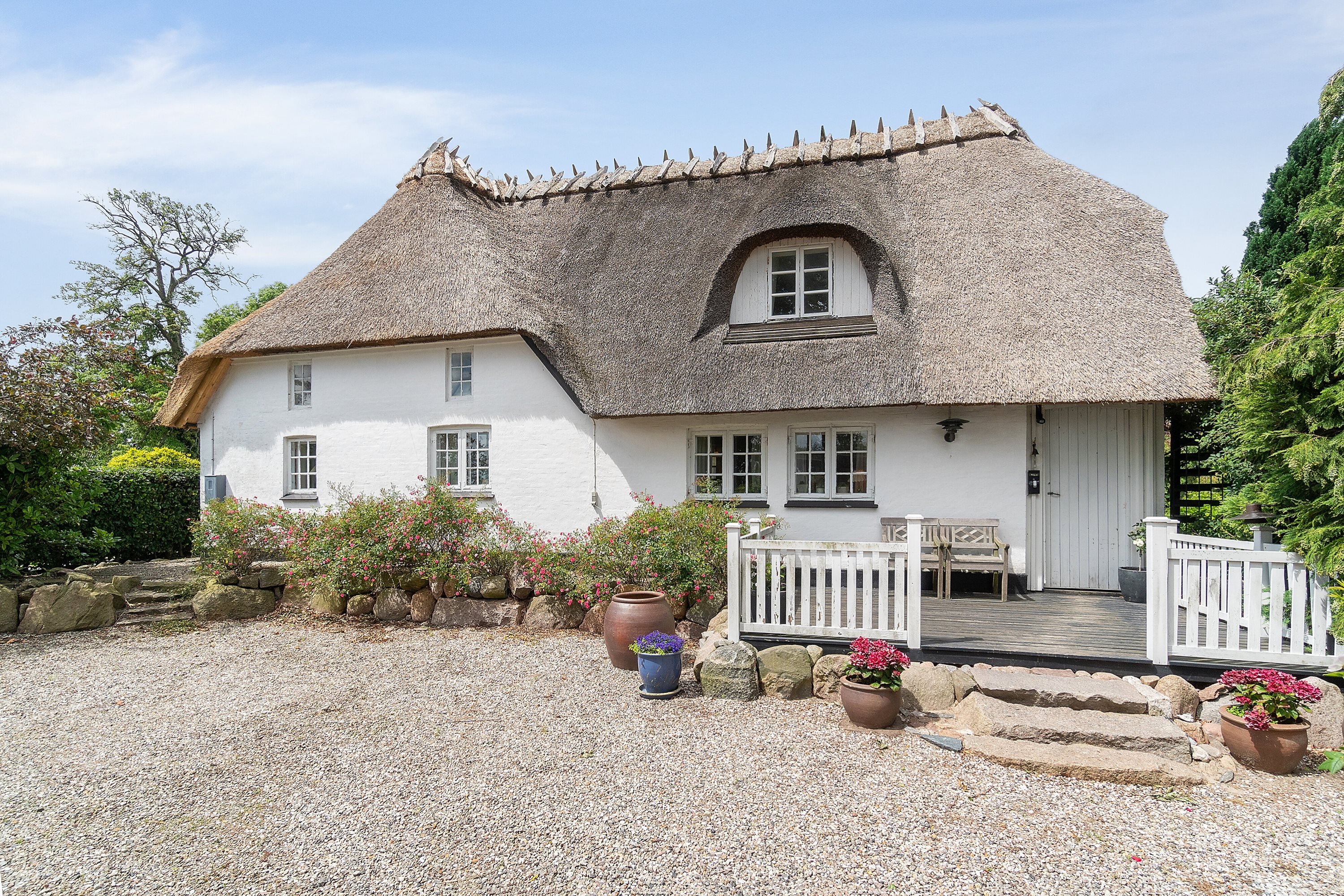 Fremhævet set fra vejen billede i fuldskærmstilstand. Billede af Sinebjergvej 9, Bjerne, 5600 Faaborg