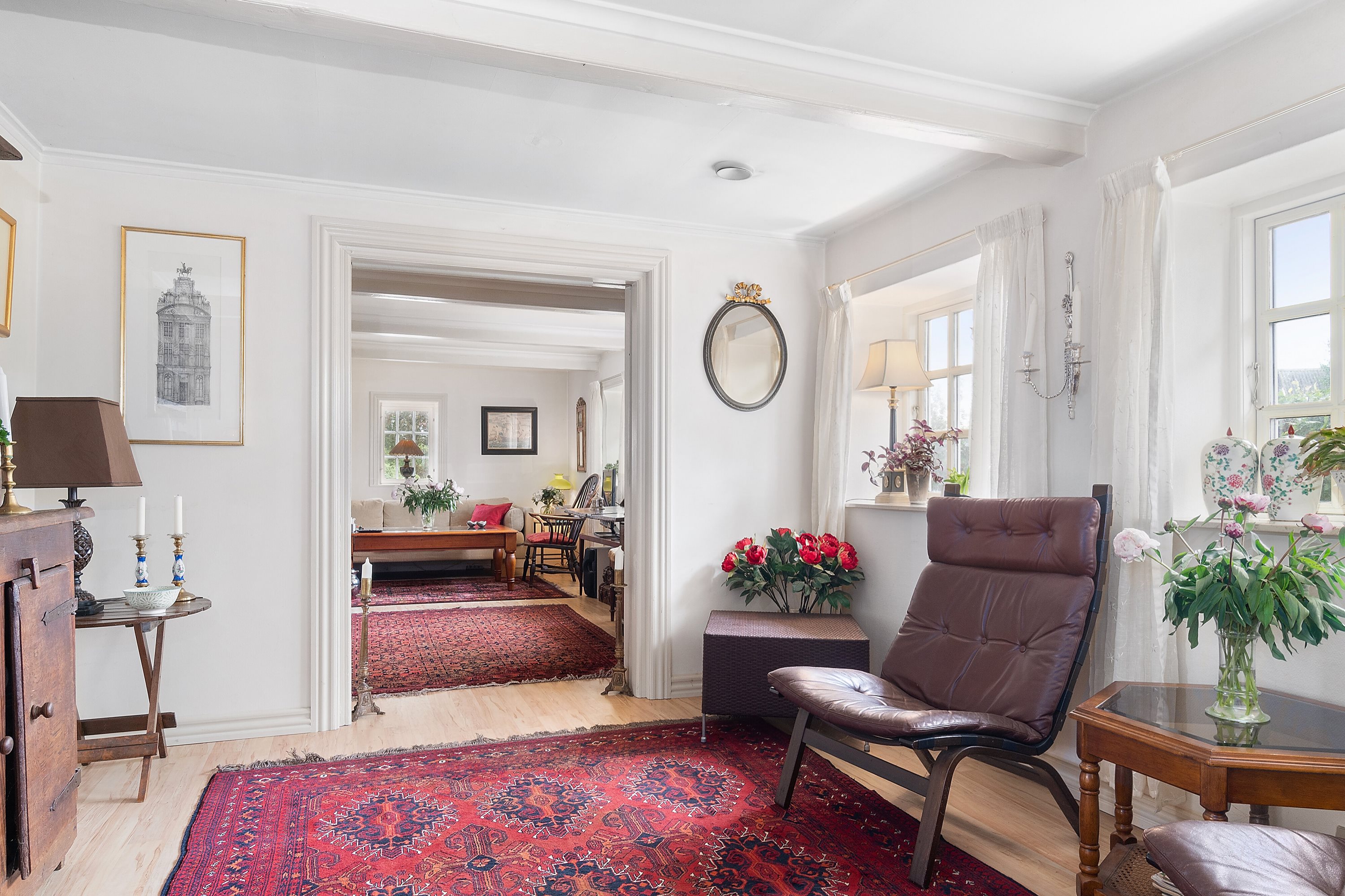 Fremhævet stue billede i fuldskærmstilstand. Billede af Sinebjergvej 9, Bjerne, 5600 Faaborg