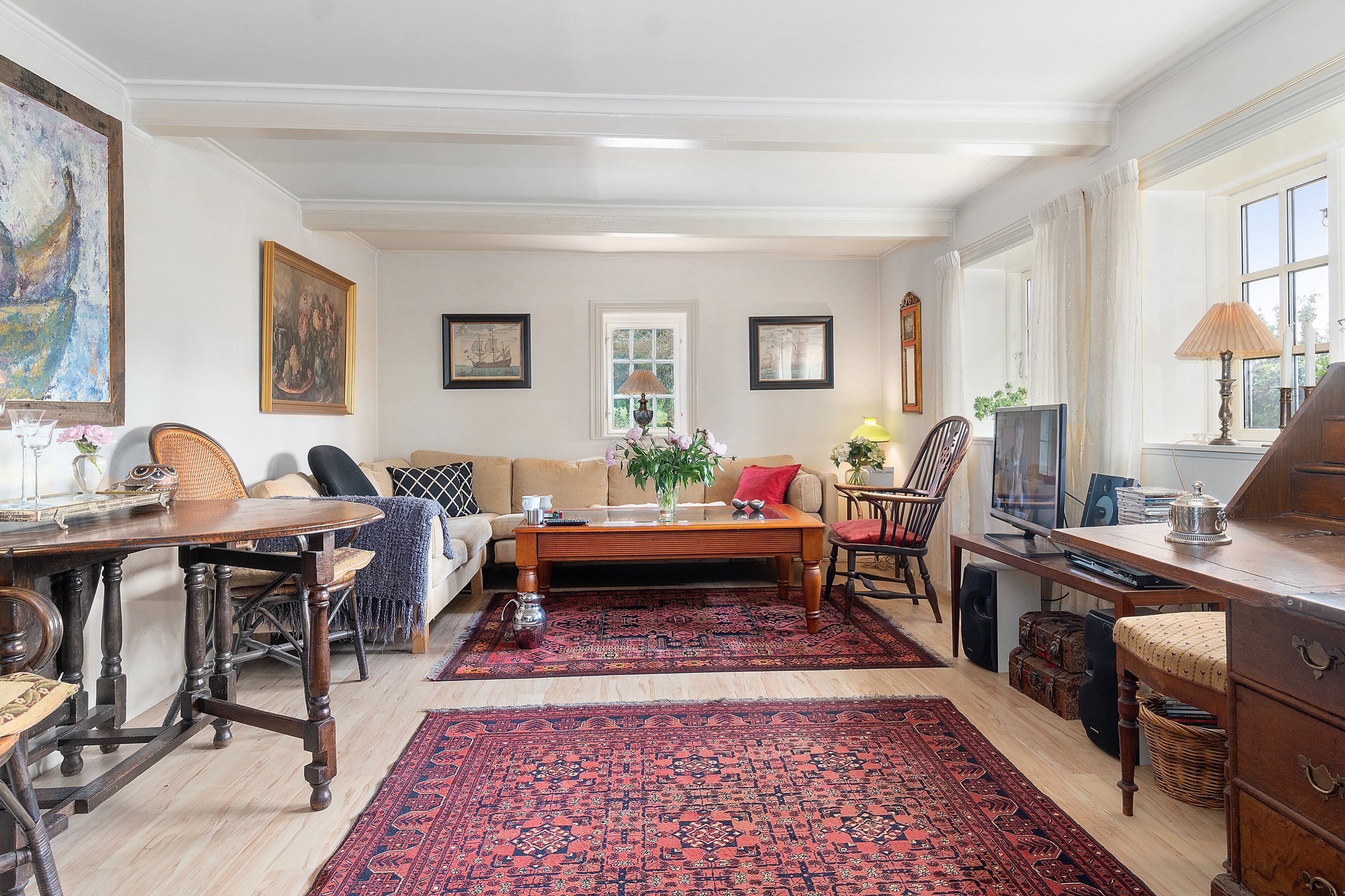 Fremhævet stue billede i fuldskærmstilstand. Billede af Sinebjergvej 9, Bjerne, 5600 Faaborg