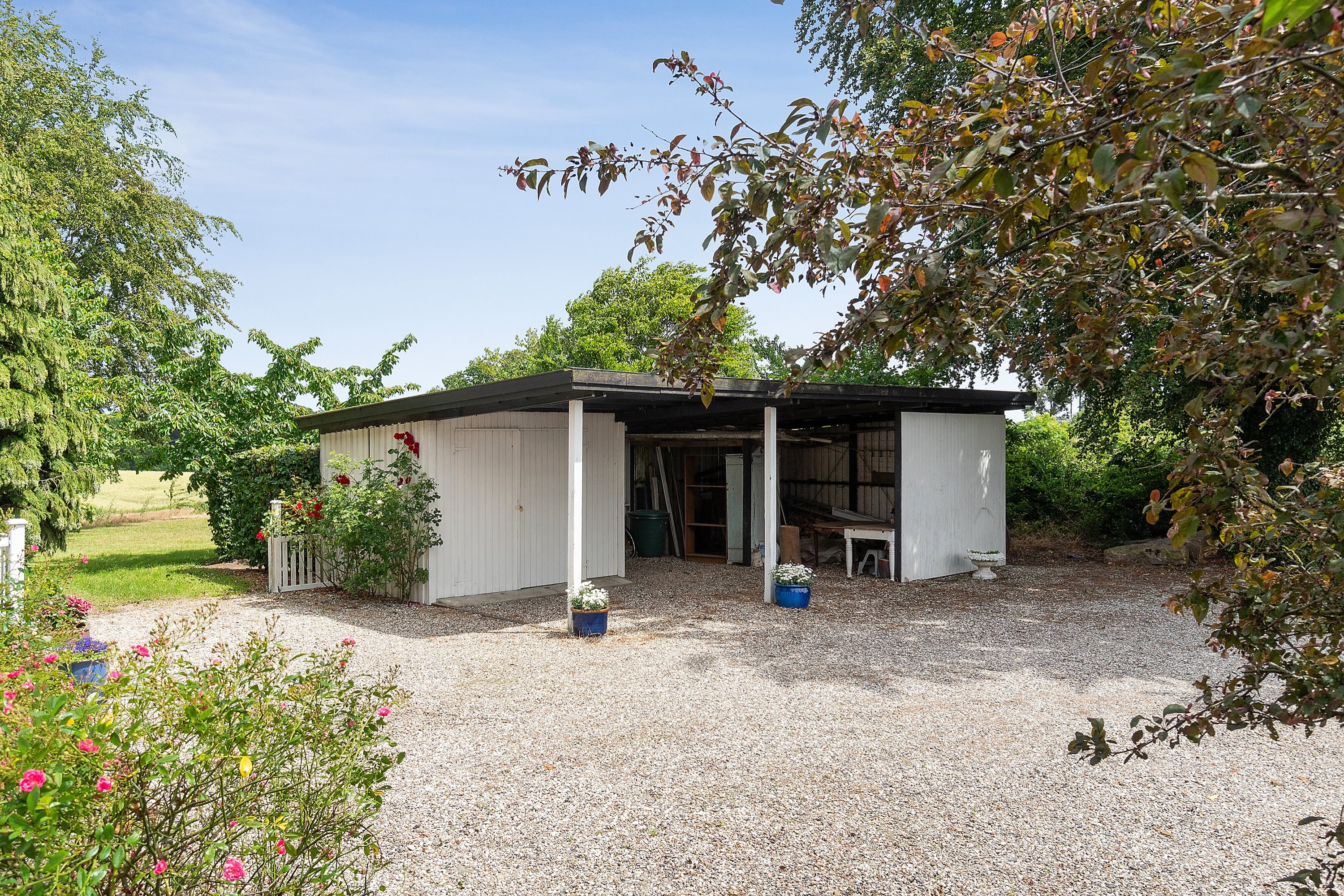 Fremhævet set fra vejen billede i fuldskærmstilstand. Billede af Sinebjergvej 9, Bjerne, 5600 Faaborg