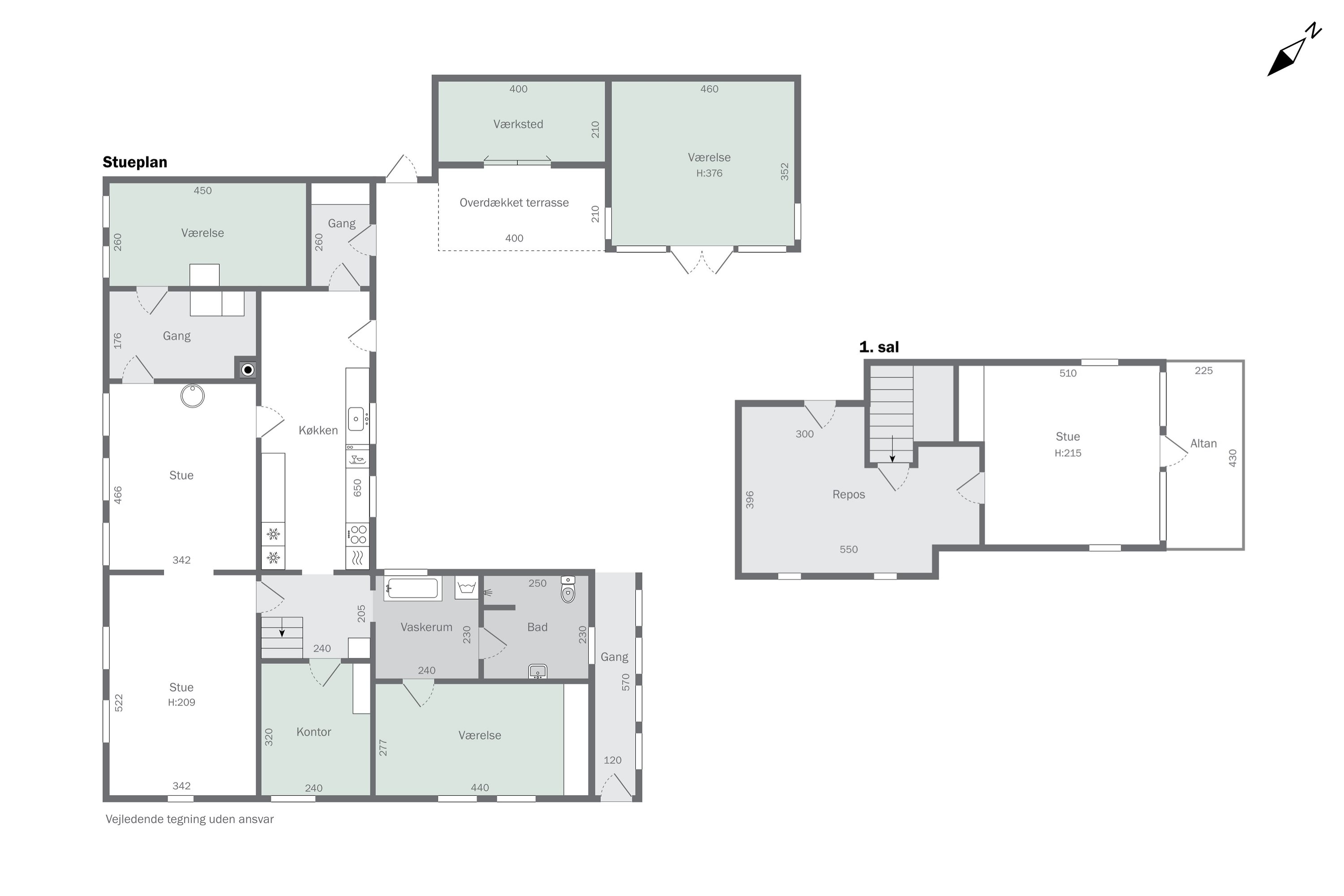 Plantegninger billede af Sinebjergvej 9, Bjerne, 5600 Faaborg