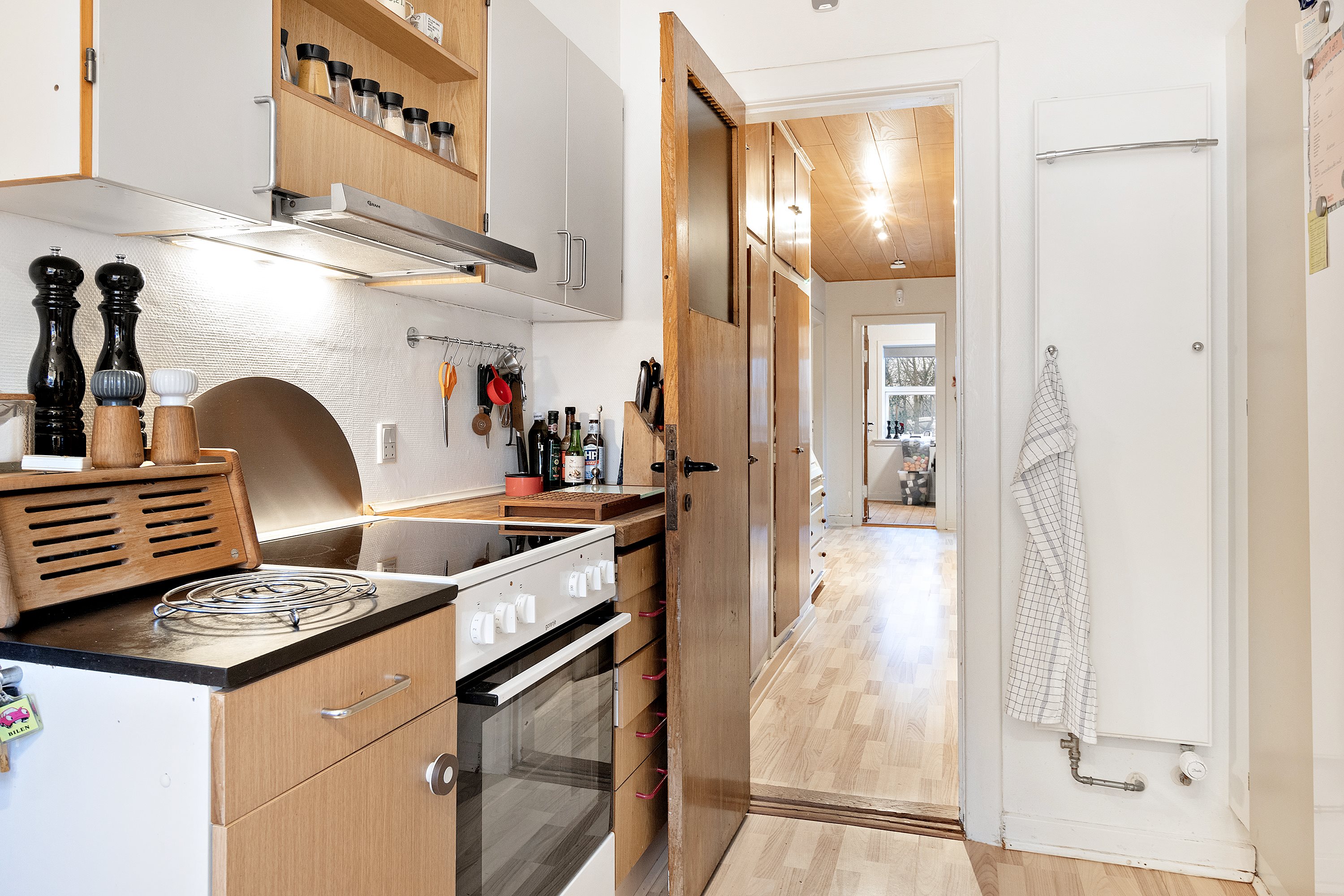 Fremhævet køkken billede i fuldskærmstilstand. Billede af Ribevej 65, Hviding, 6760 Ribe