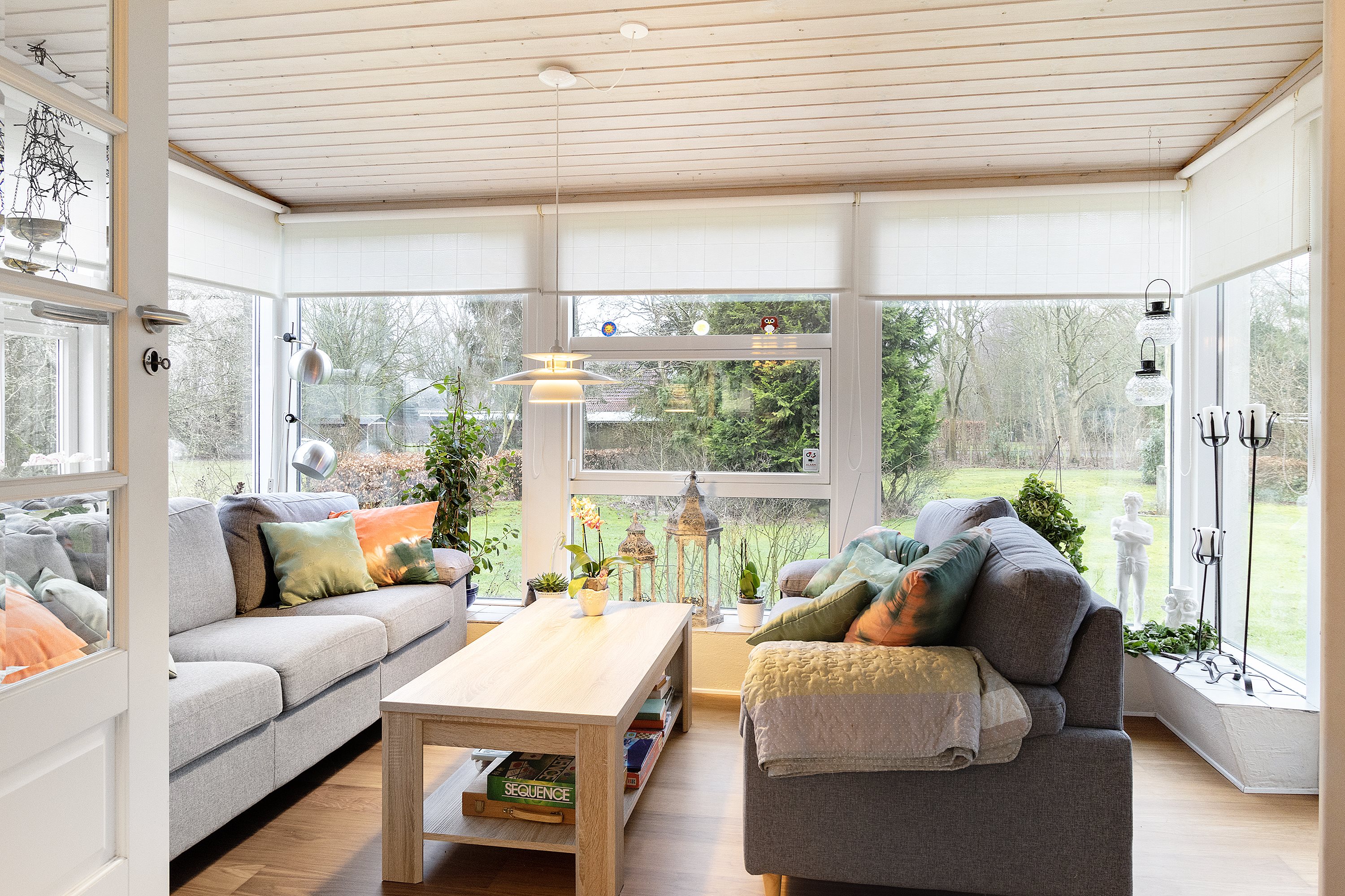 Fremhævet udestue billede i fuldskærmstilstand. Billede af Ribevej 65, Hviding, 6760 Ribe