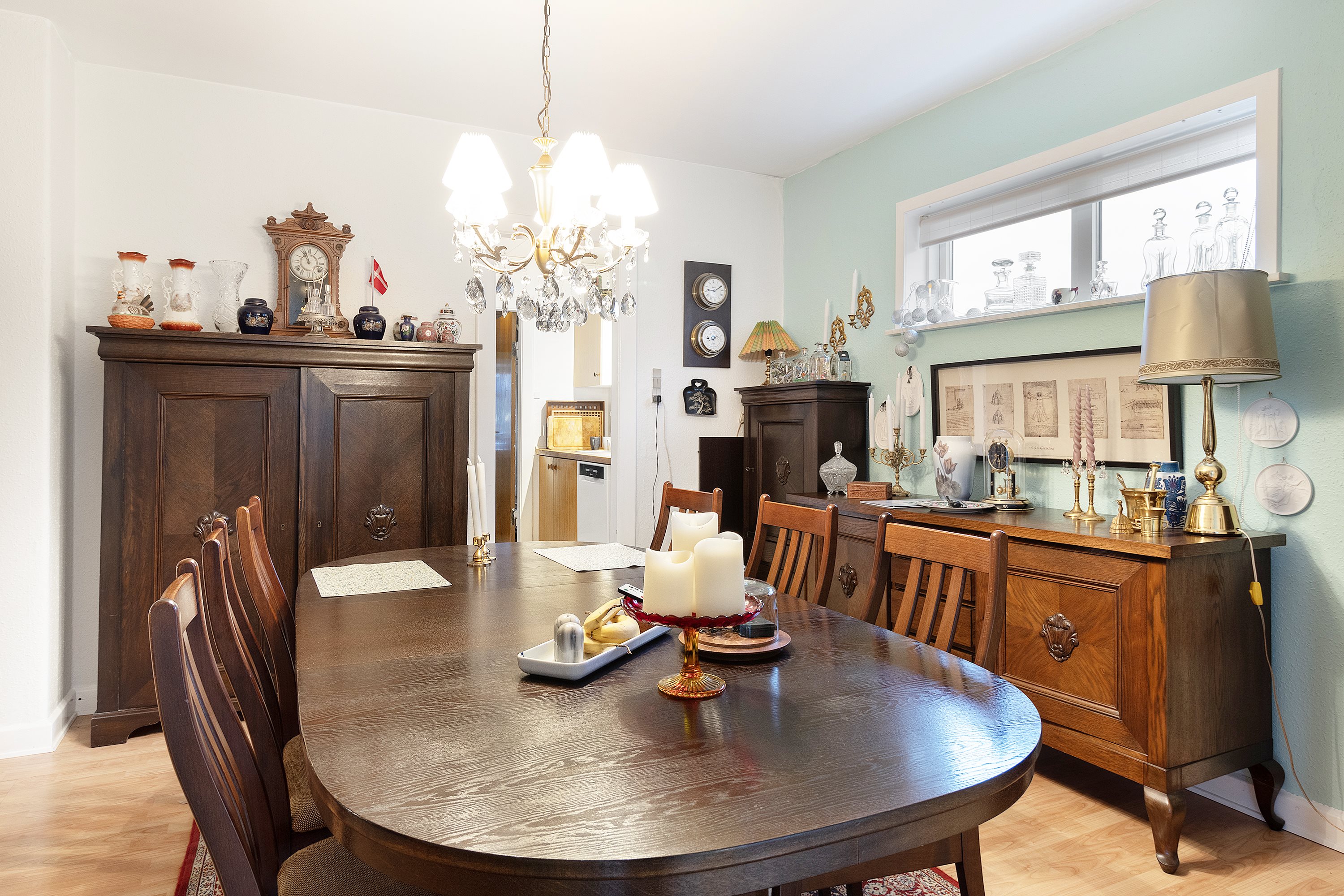 Fremhævet spisestue billede i fuldskærmstilstand. Billede af Ribevej 65, Hviding, 6760 Ribe