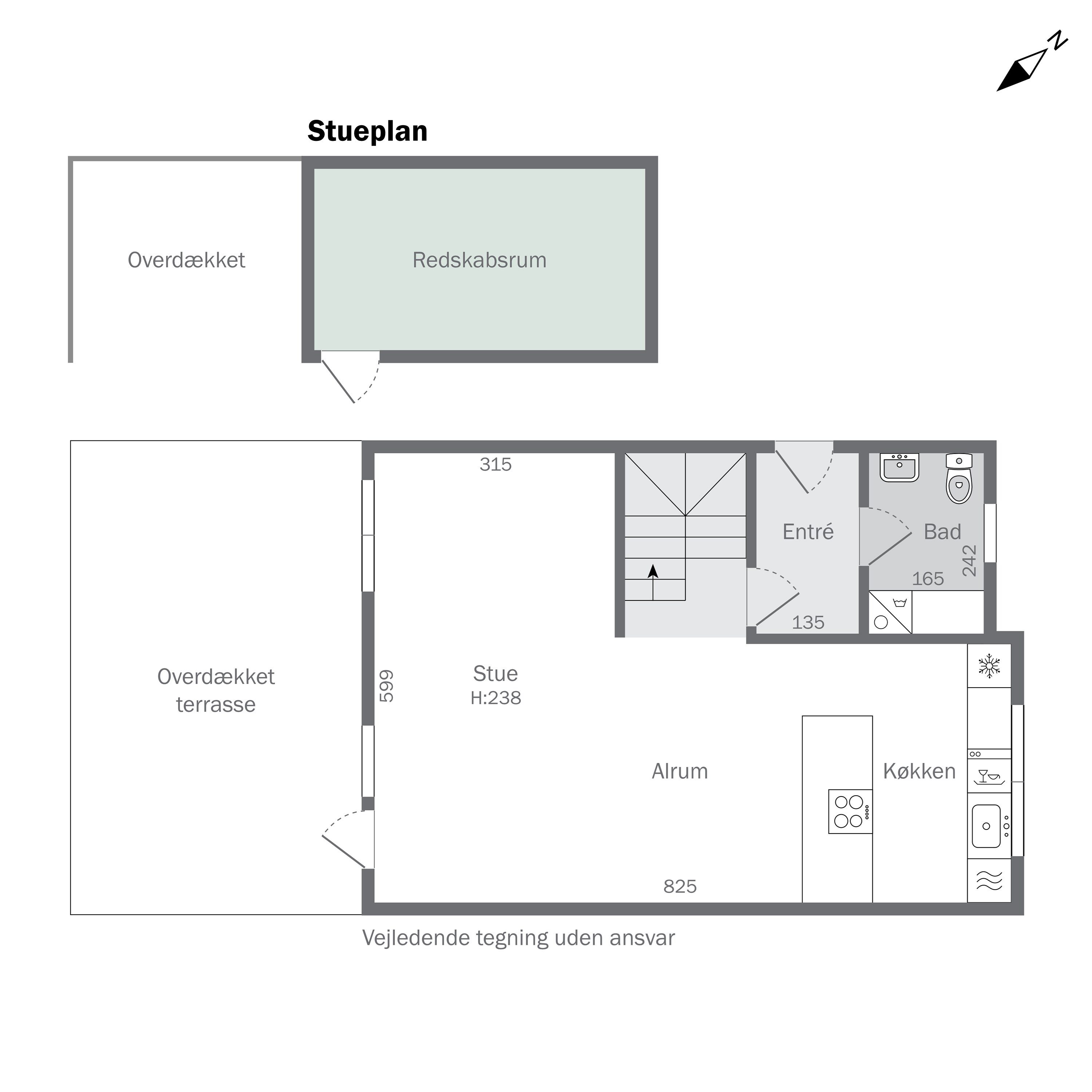 Plantegninger billede af Vibevej 1C, 5000 Odense C