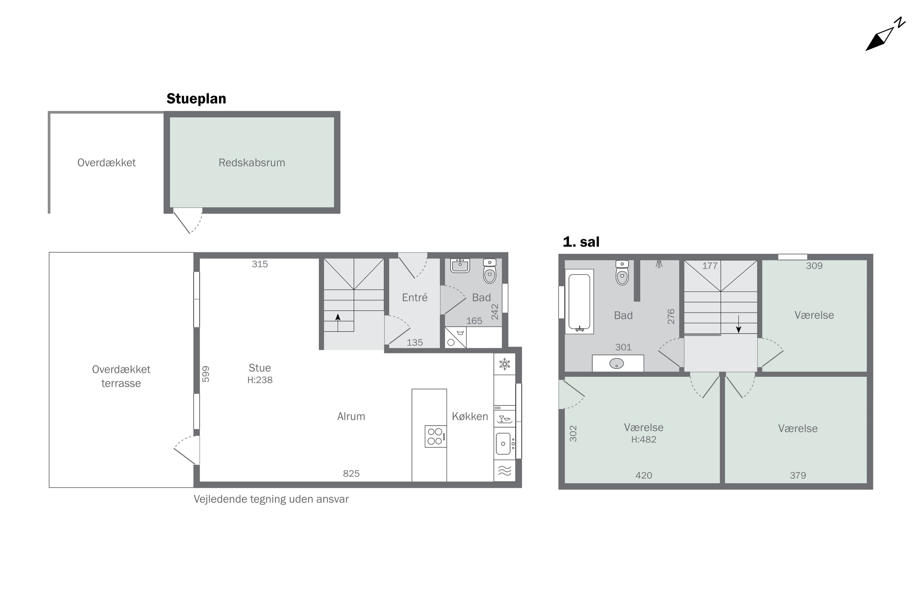 Plantegninger billede af Vibevej 1C, 5000 Odense C