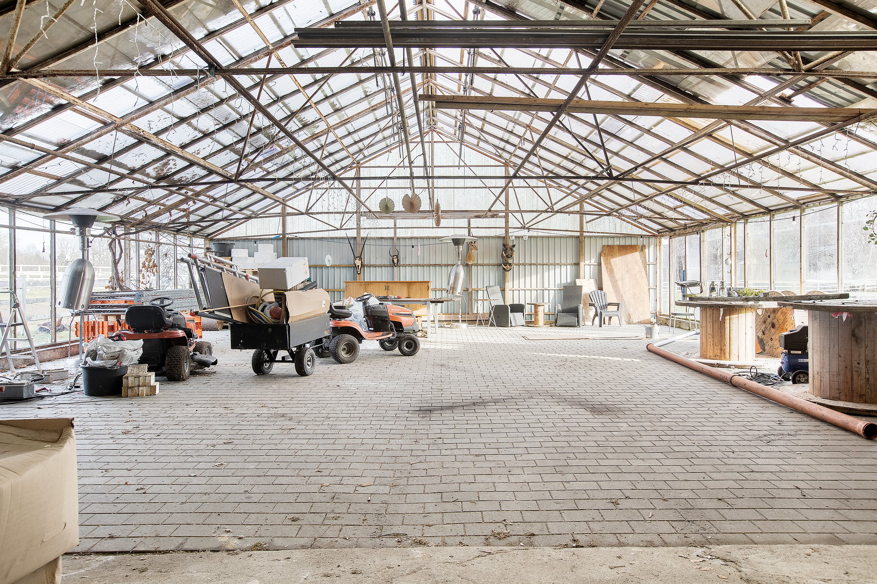 Fremhævet stald billede i fuldskærmstilstand. Billede af Hyldevangen 4, Sengeløse, 2630 Taastrup