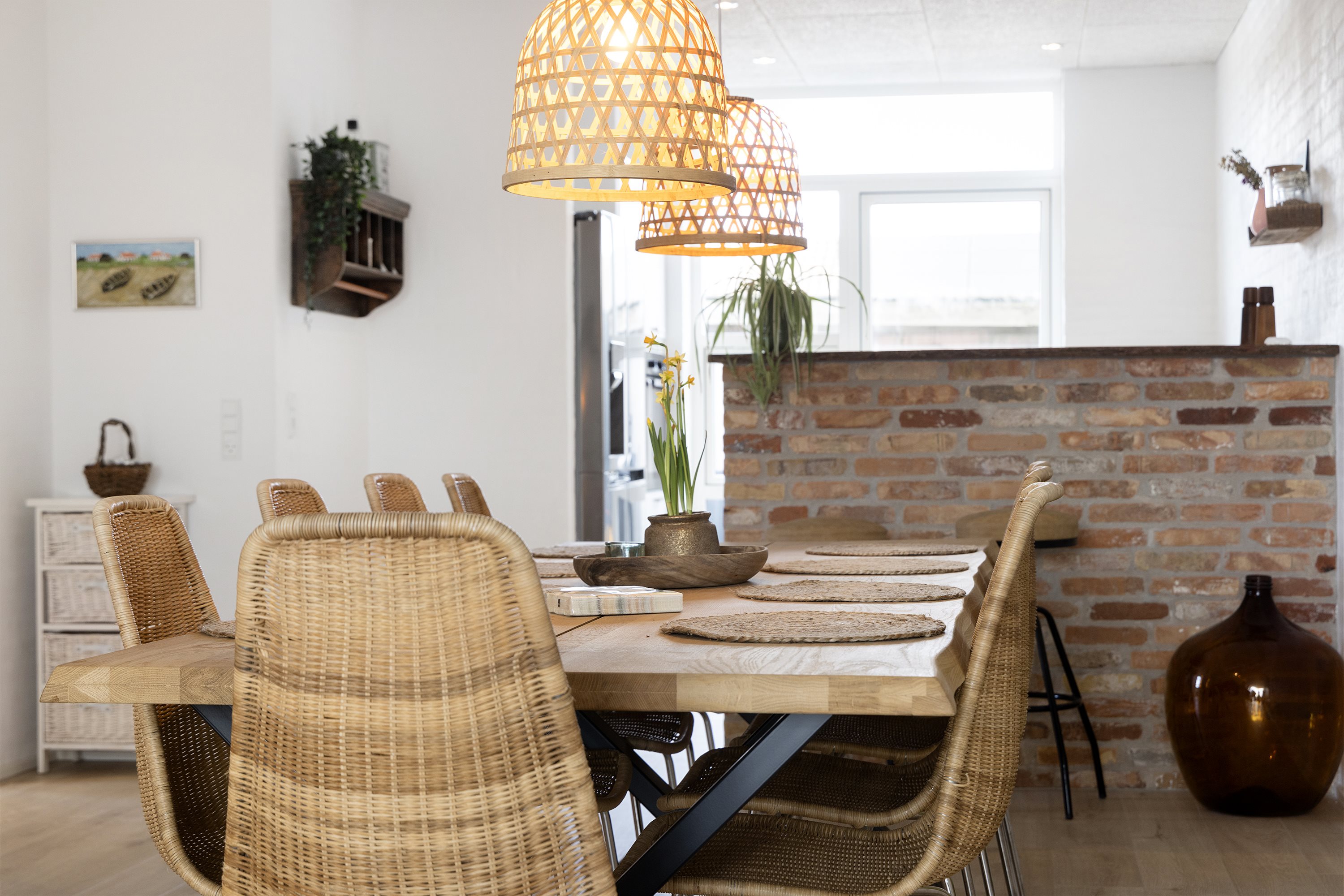 Fremhævet spisestue billede i fuldskærmstilstand. Billede af Hunetorpvej 33A, 9492 Blokhus