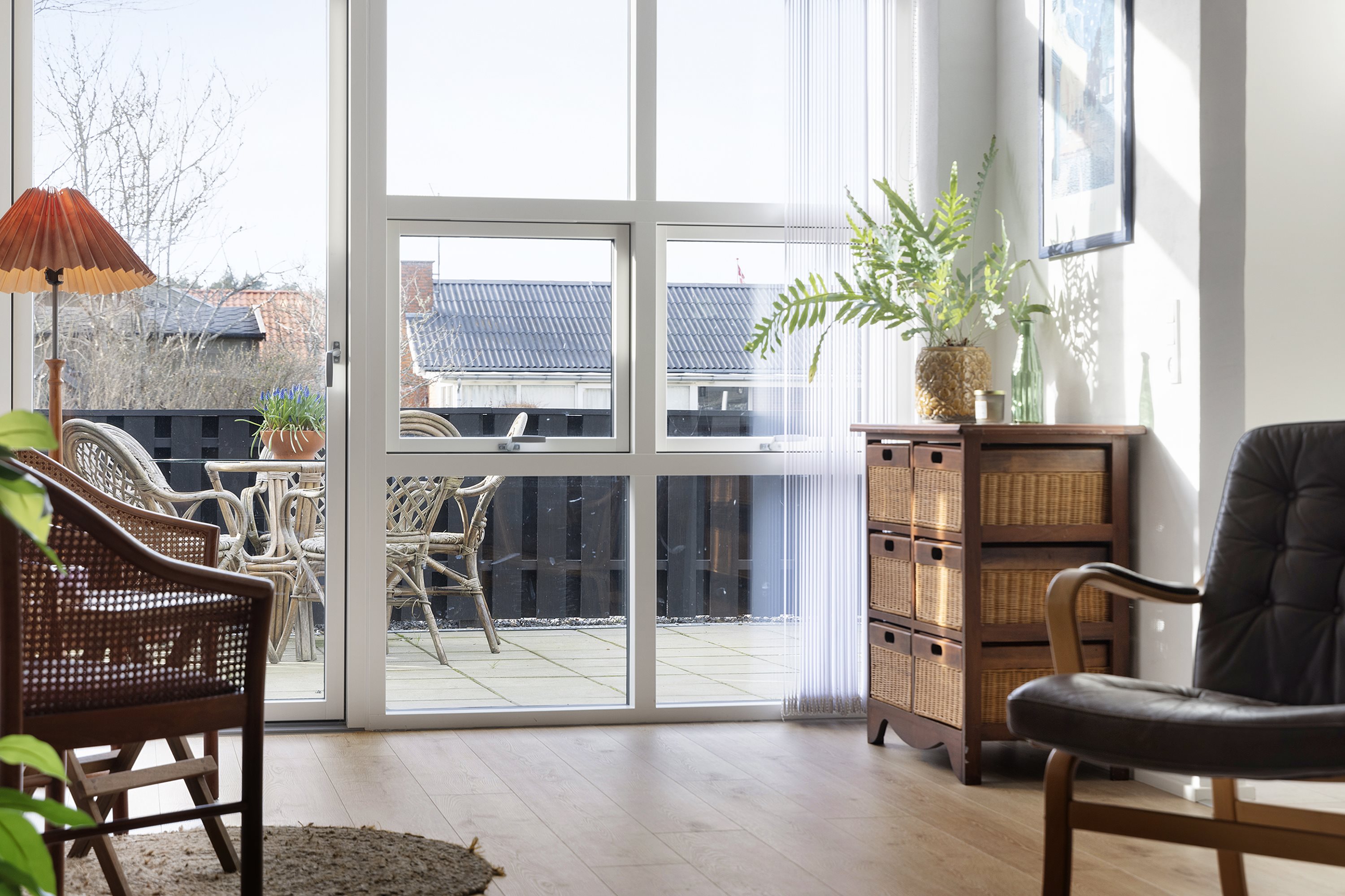 Fremhævet stue billede i fuldskærmstilstand. Billede af Hunetorpvej 33A, 9492 Blokhus