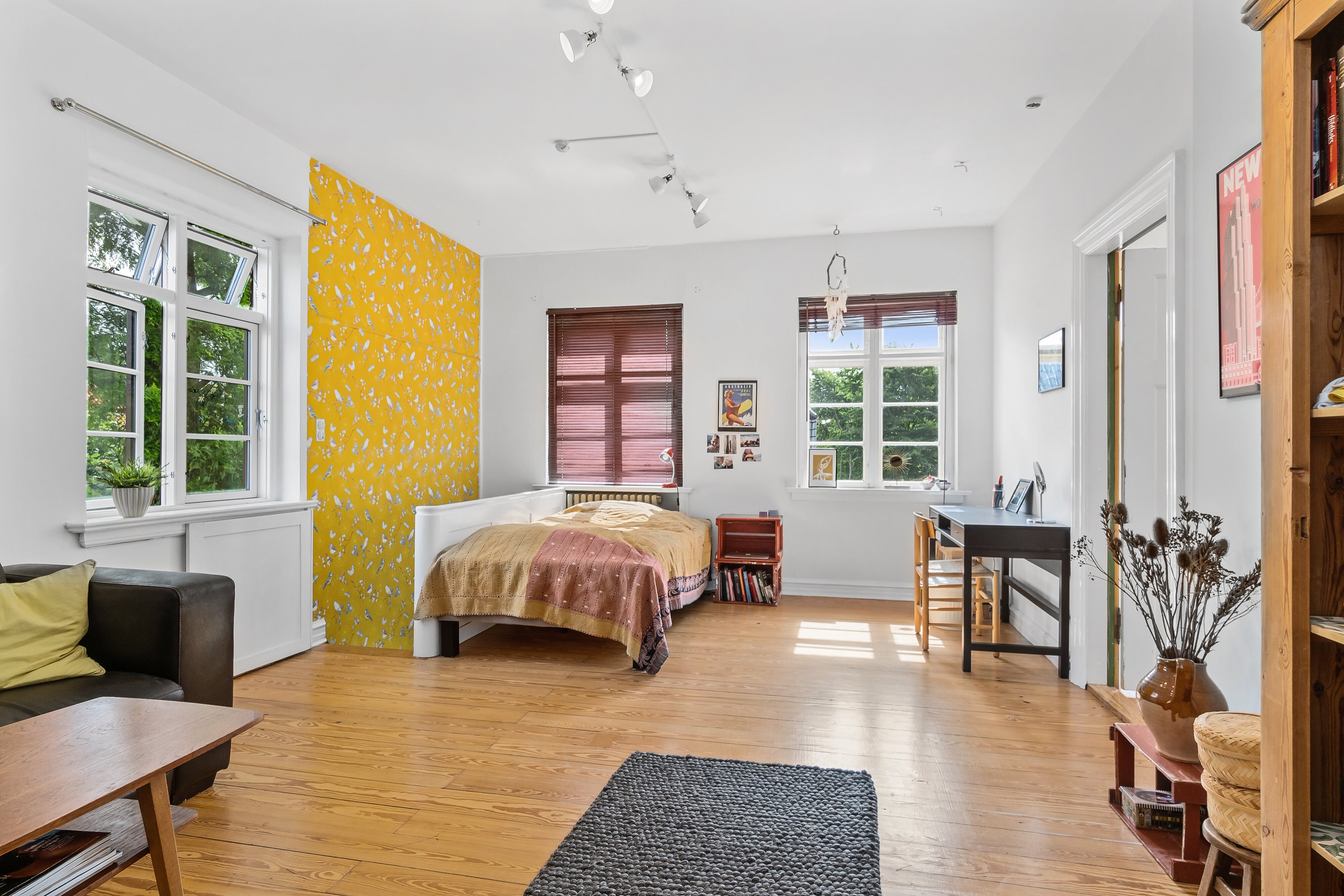 Fremhævet soveværelse billede i fuldskærmstilstand. Billede af Skolevej 7, Glamsbjerg by, 5620 Glamsbjerg