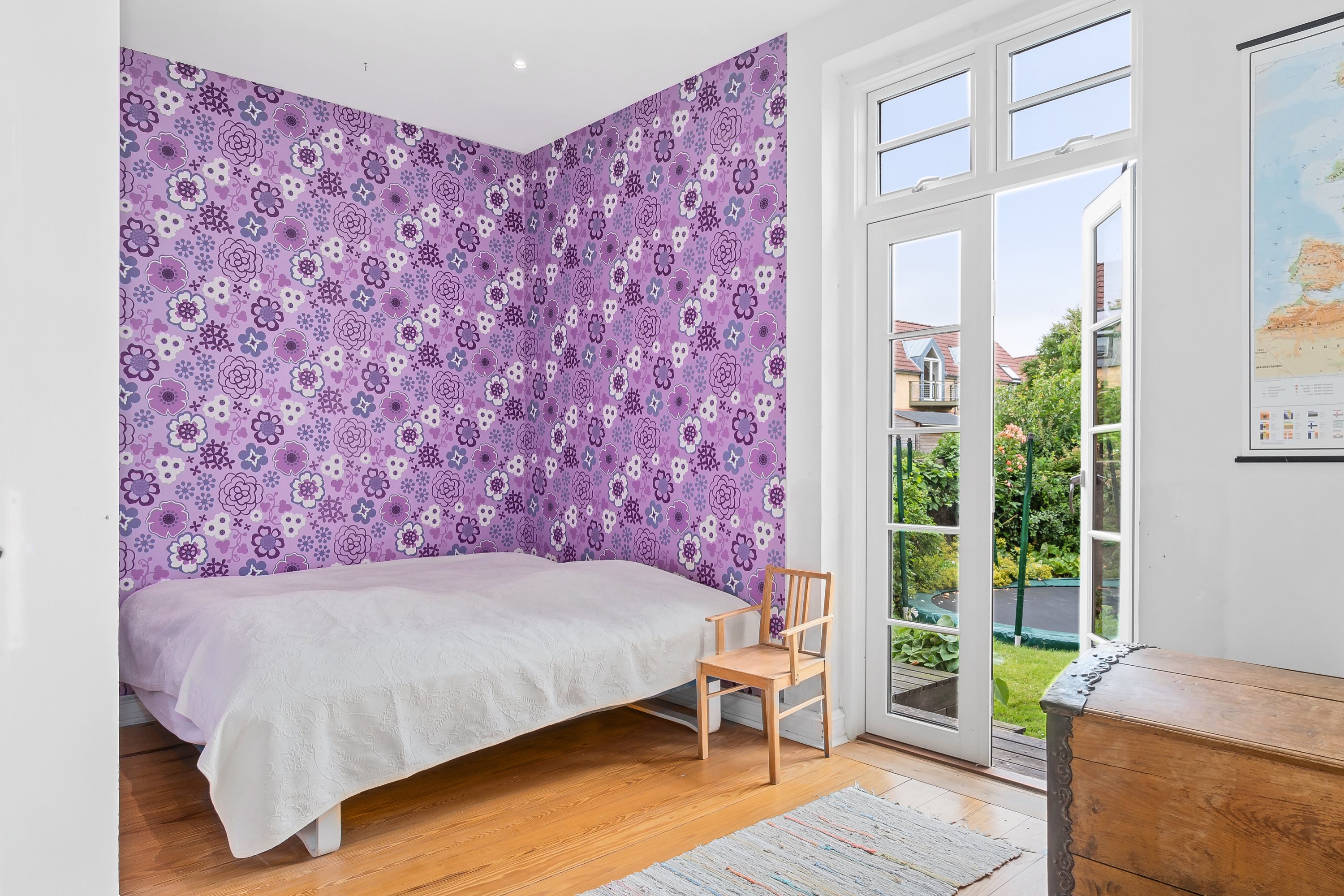 Fremhævet soveværelse billede i fuldskærmstilstand. Billede af Skolevej 7, Glamsbjerg by, 5620 Glamsbjerg