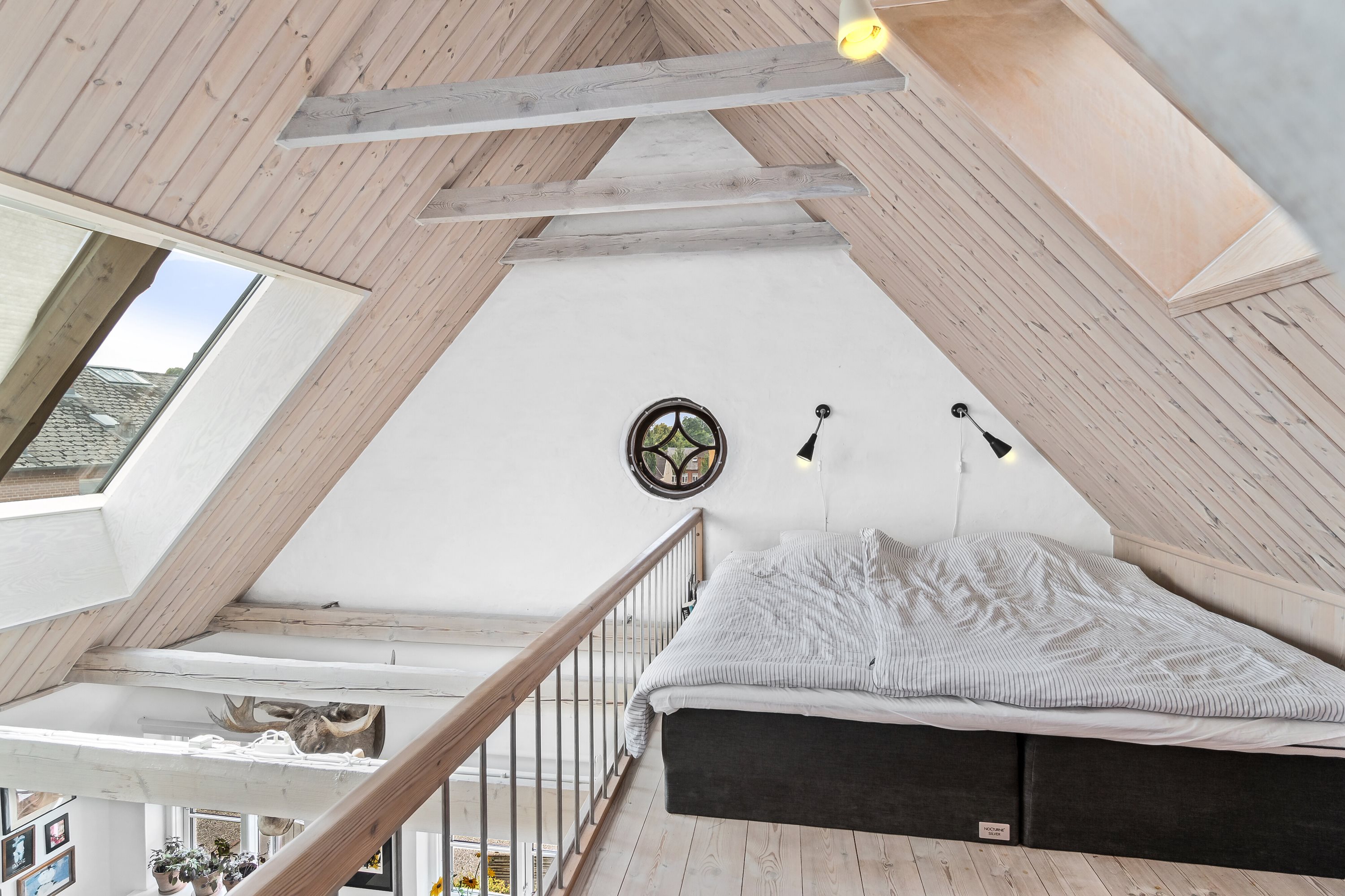 Fremhævet soveværelse billede i fuldskærmstilstand. Billede af Skolevej 7, Glamsbjerg by, 5620 Glamsbjerg