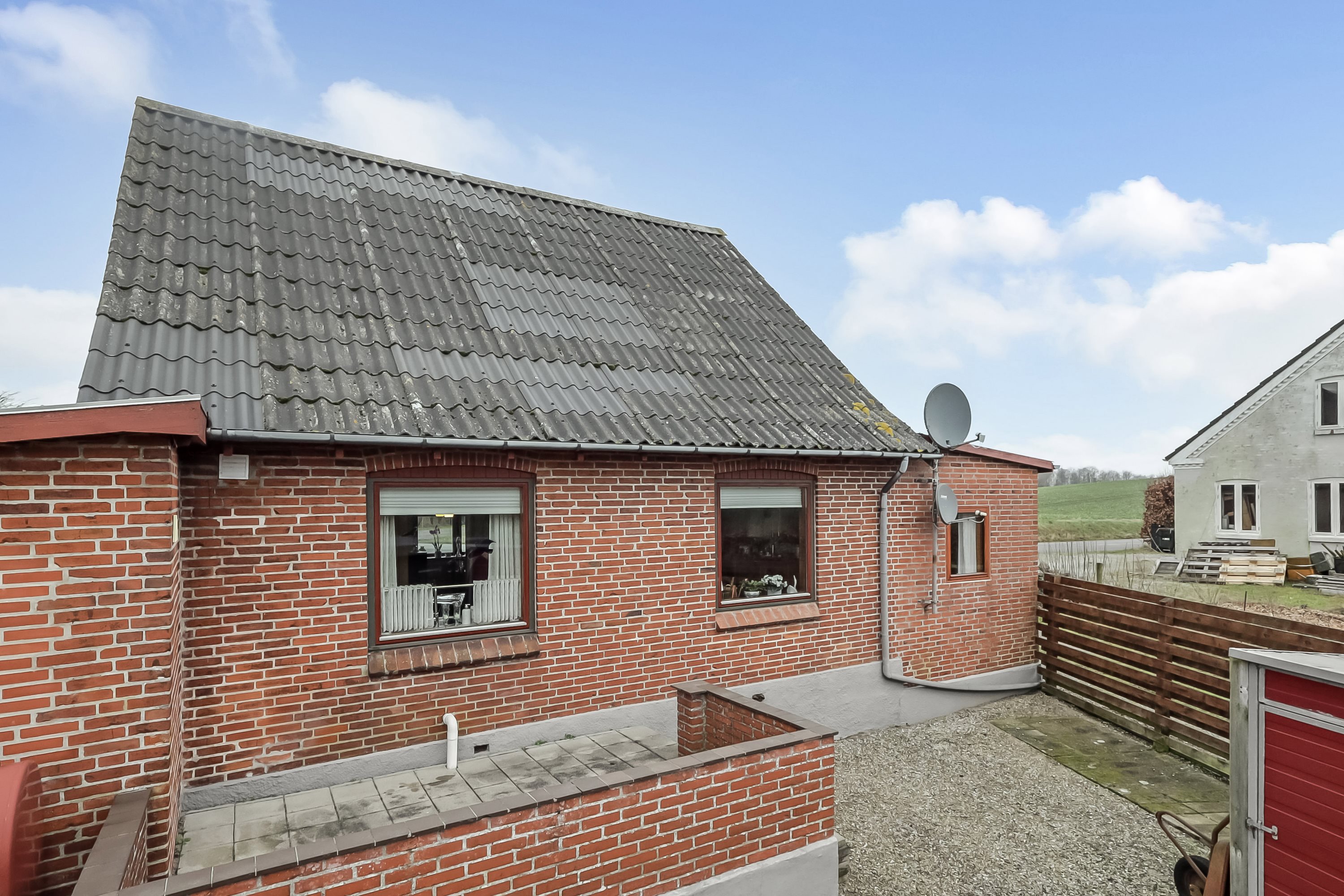 Fremhævet ejendommen billede i fuldskærmstilstand. Billede af Grønnegaardsvej 1, Sdr Longelse, 5900 Rudkøbing