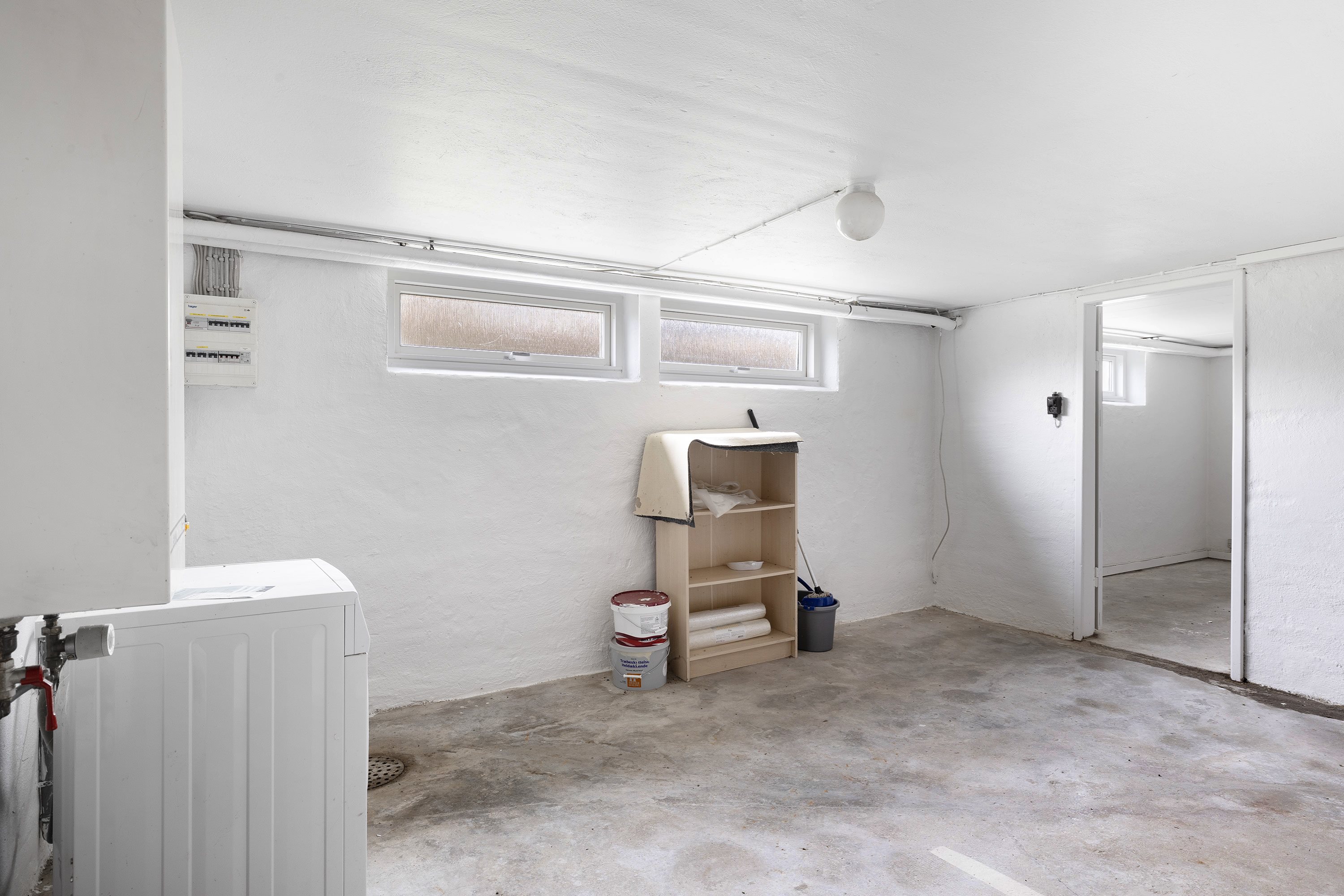 Fremhævet badeværelse billede i fuldskærmstilstand. Billede af Kløvervænget 5, 5620 Glamsbjerg