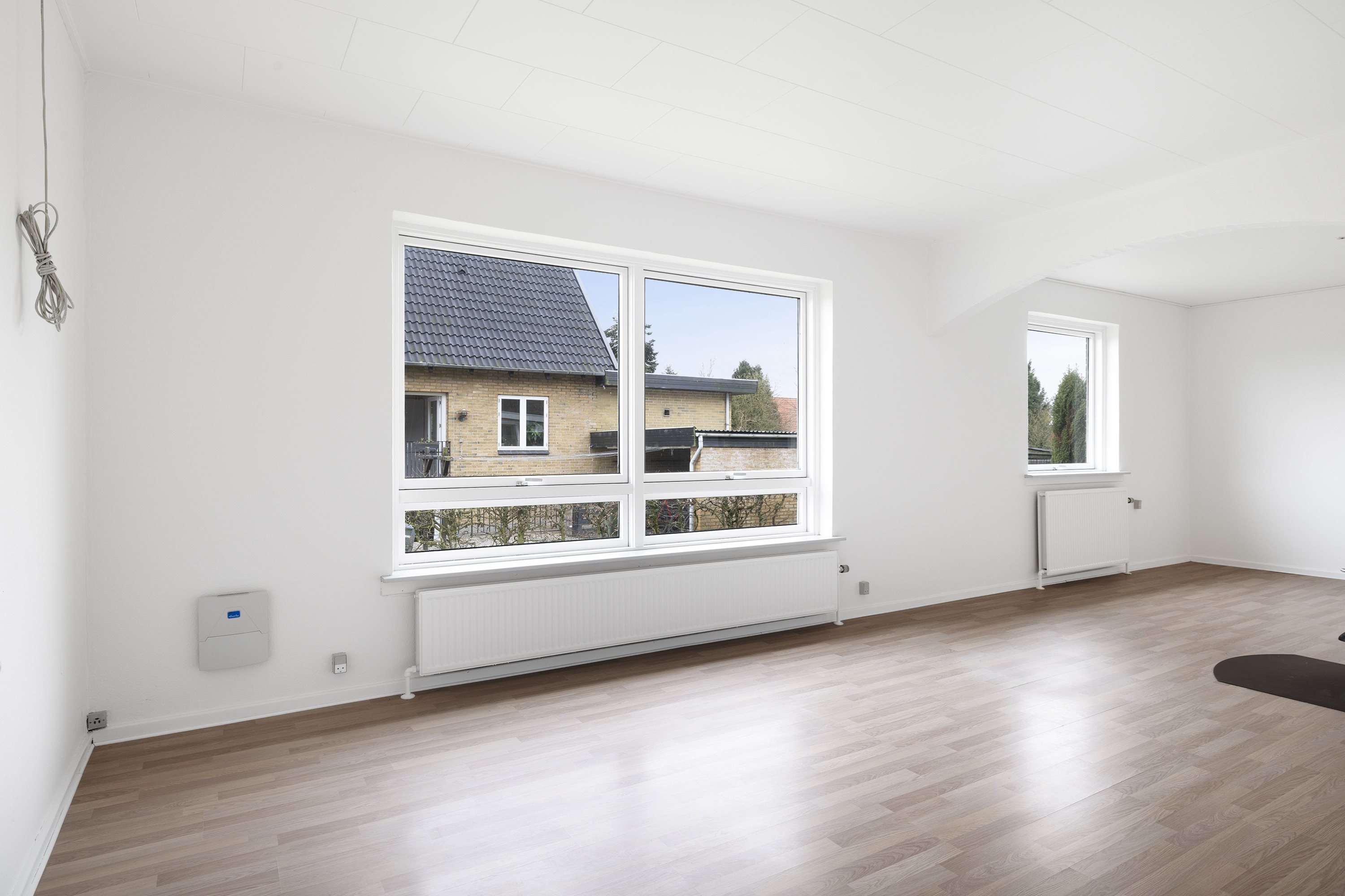 Fremhævet stue billede i fuldskærmstilstand. Billede af Kløvervænget 5, 5620 Glamsbjerg