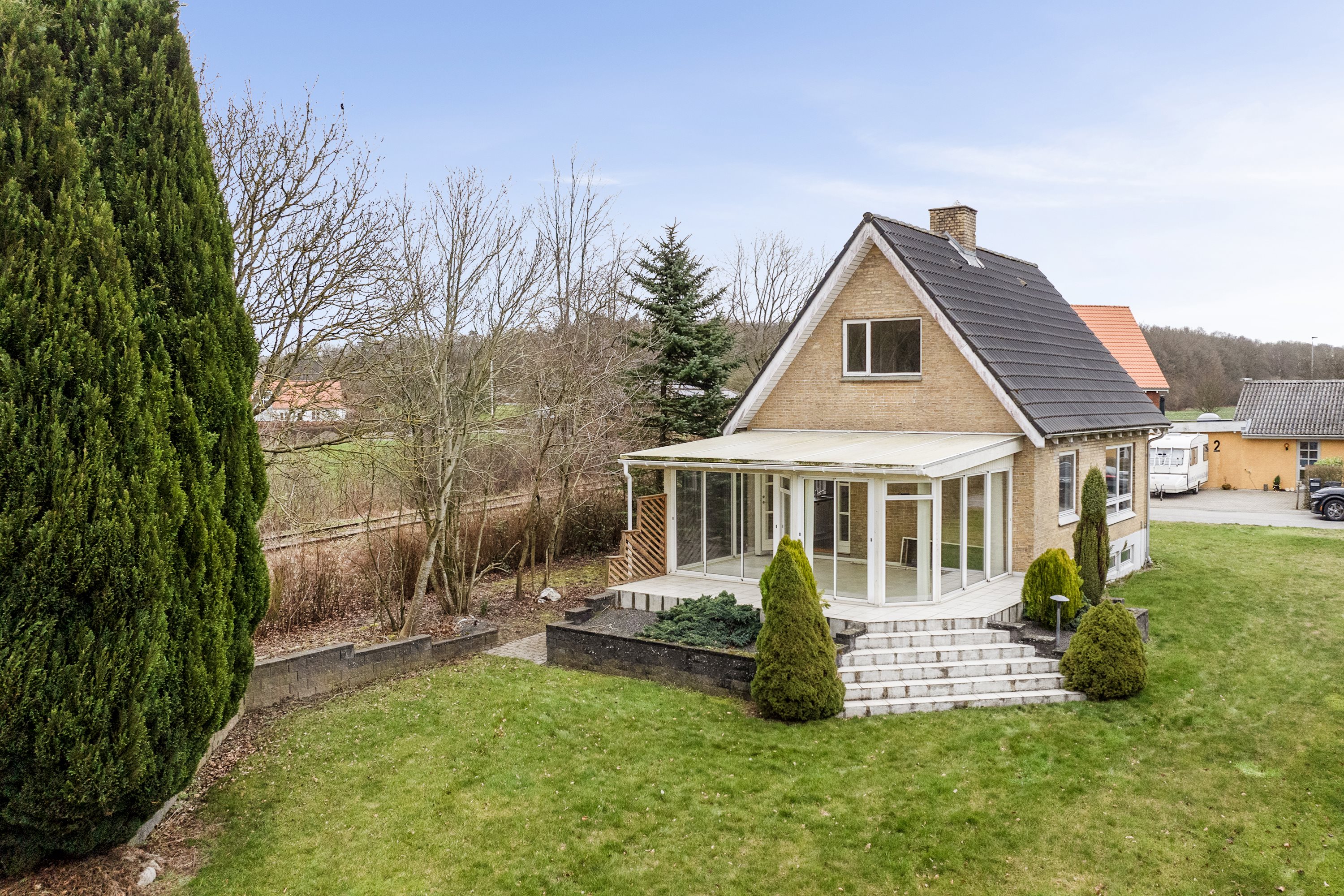 Fremhævet ejendommen billede i fuldskærmstilstand. Billede af Kløvervænget 5, 5620 Glamsbjerg