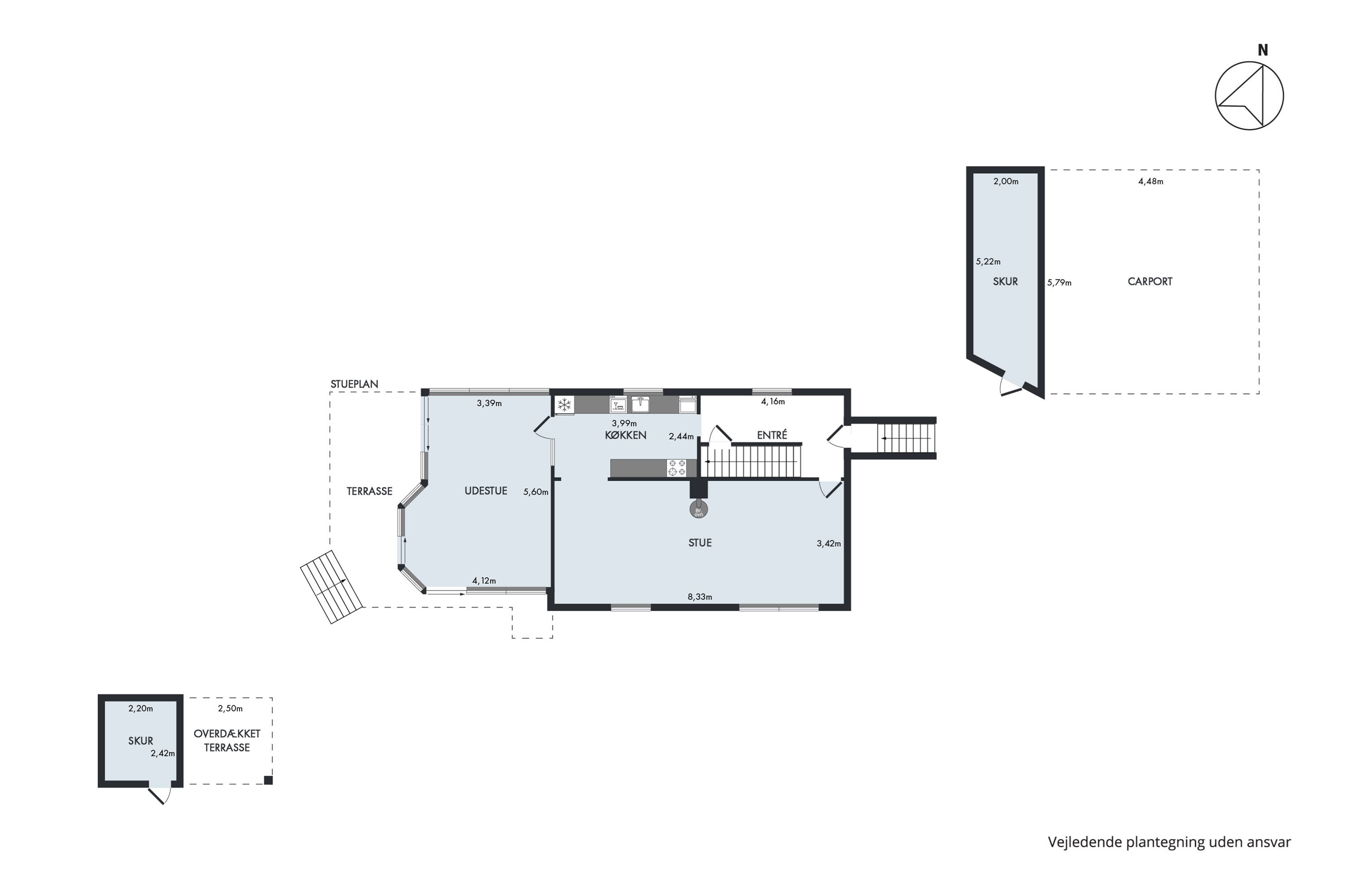 Plantegninger billede af Kløvervænget 5, 5620 Glamsbjerg